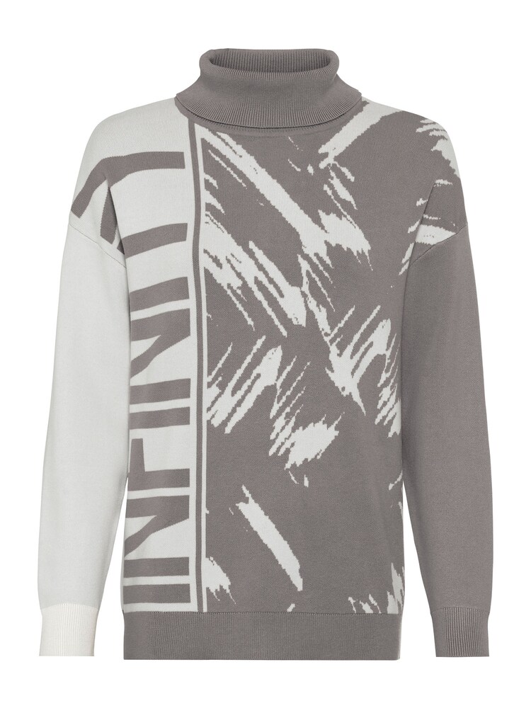 heine Pullover Damen Größe XXXL stone / silber