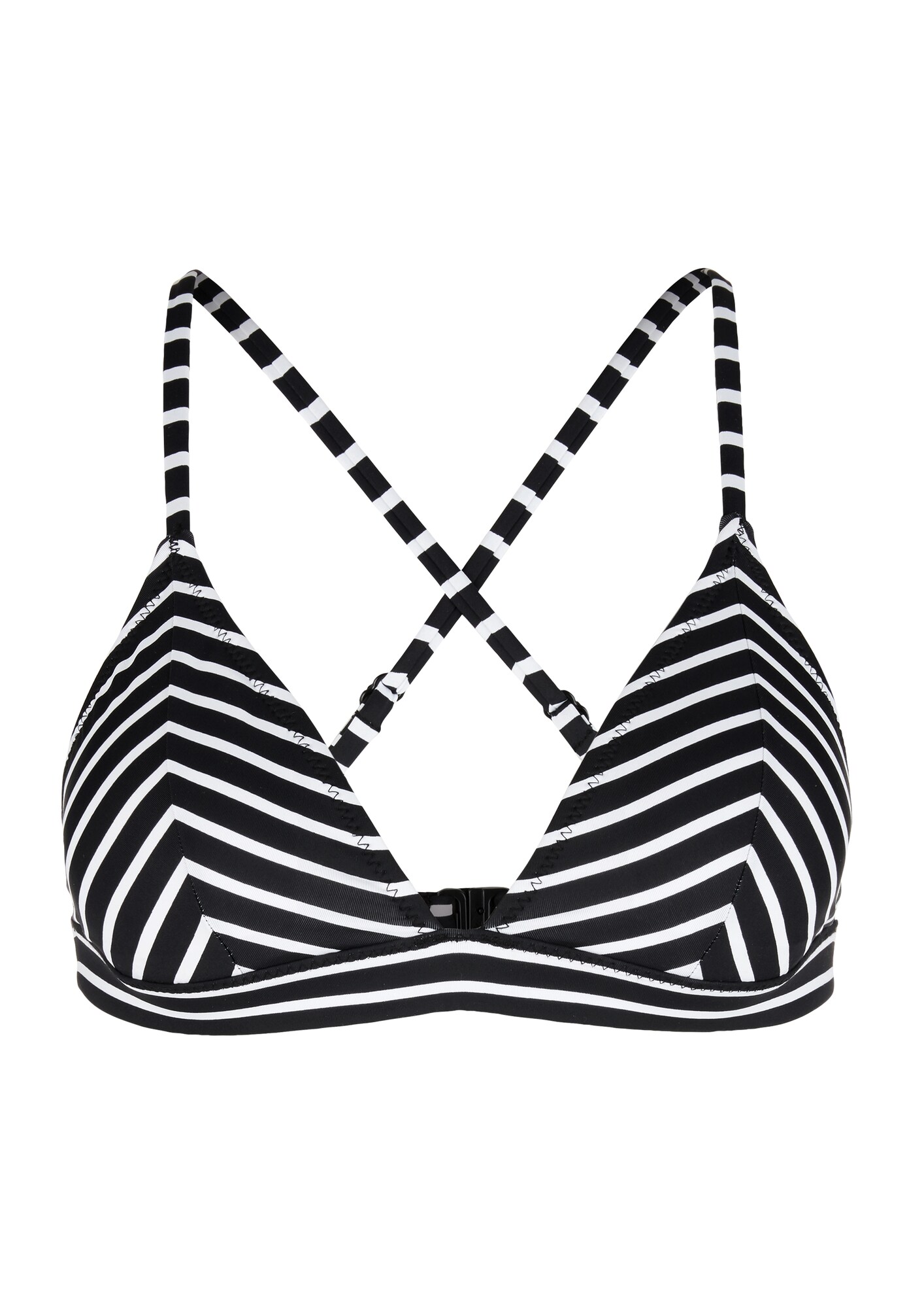 s.Oliver Bikini felső  fekete / fehér akciós termékkép 1