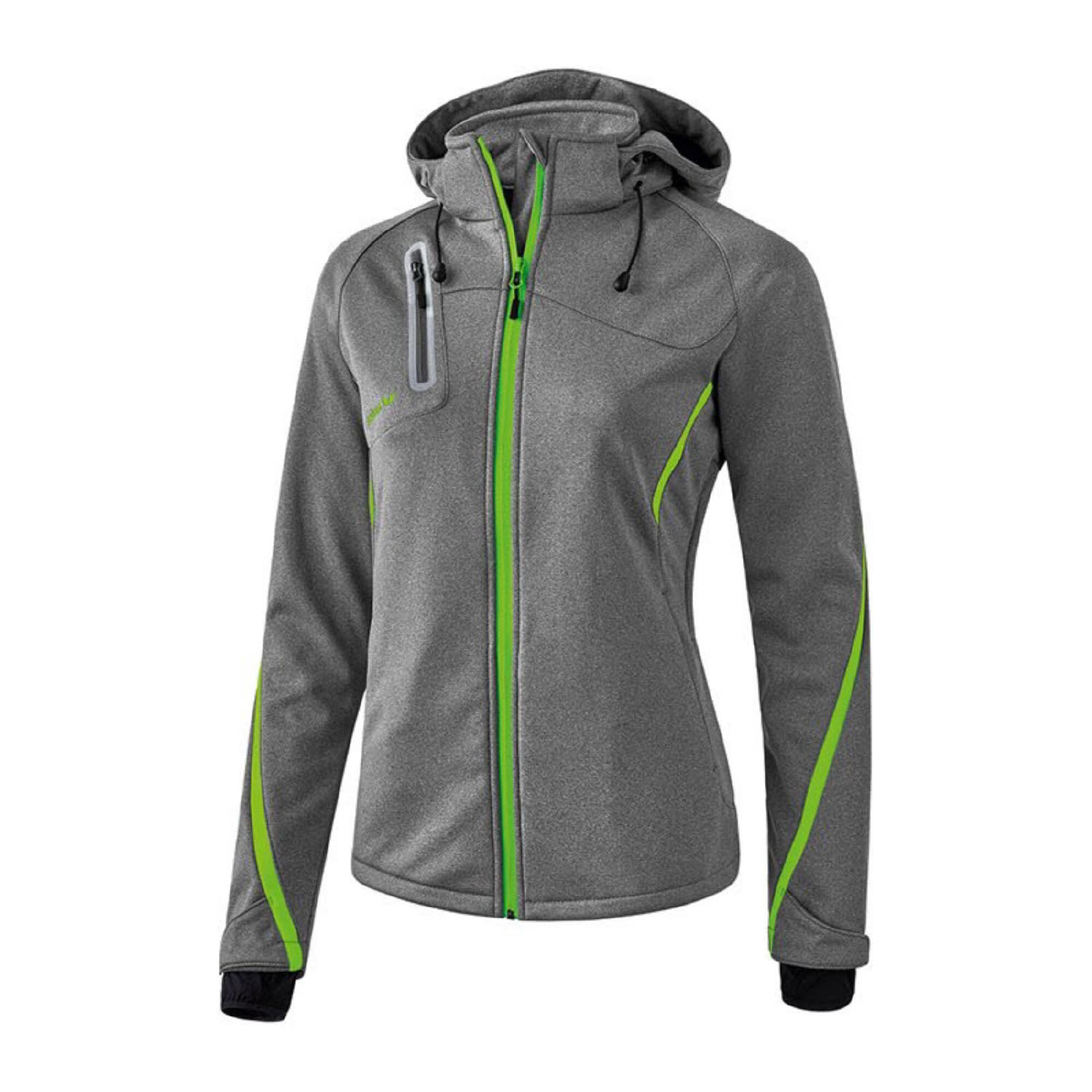 Erima Sportjas Grijs / Groen / Zwart