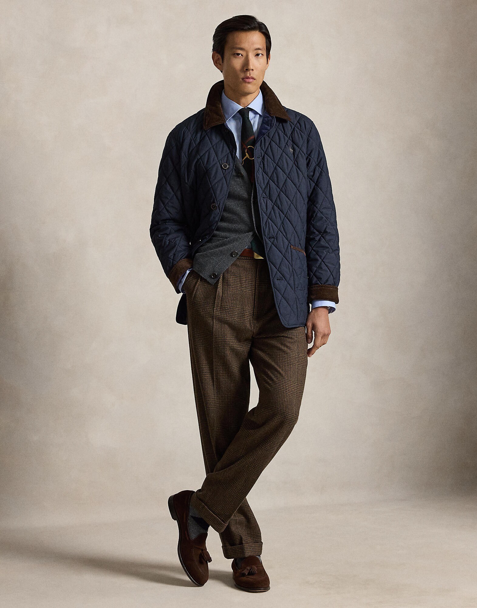 Polo Ralph Lauren Chaqueta de entretiempo  navy – imagen 12