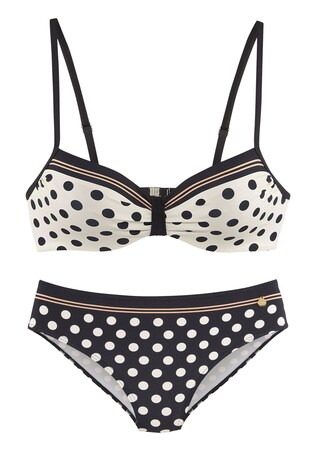 LASCANA, Bikini, fekete