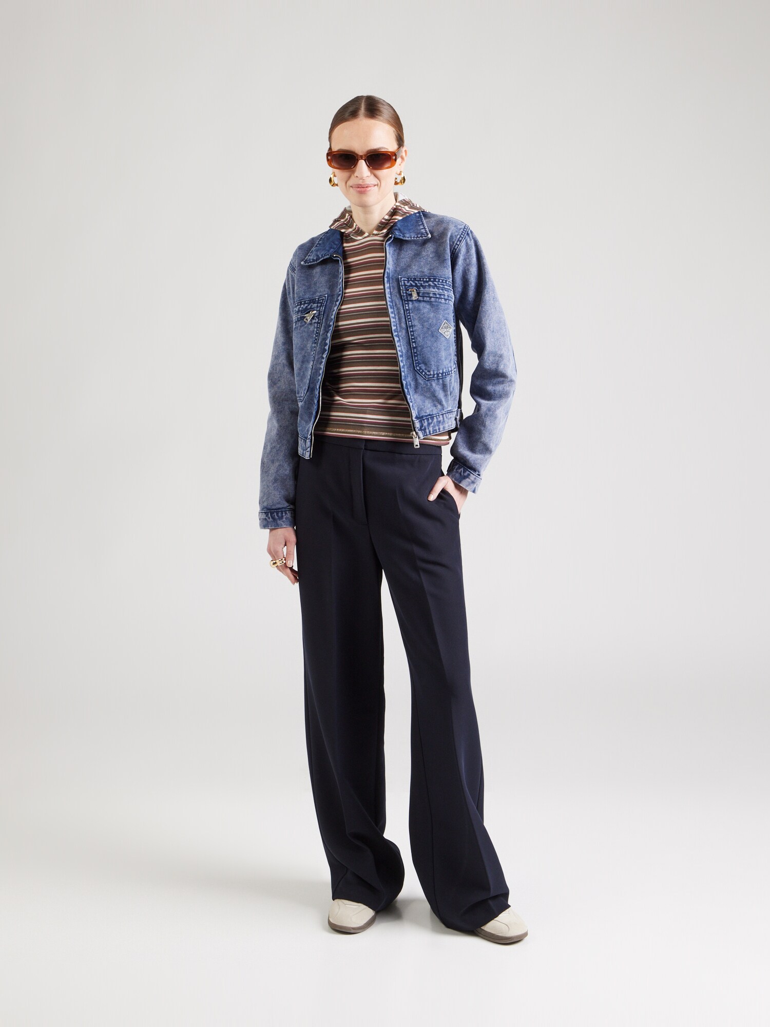 SCOTCH & SODA Prechodná bunda modrá denim (obrázok 4)