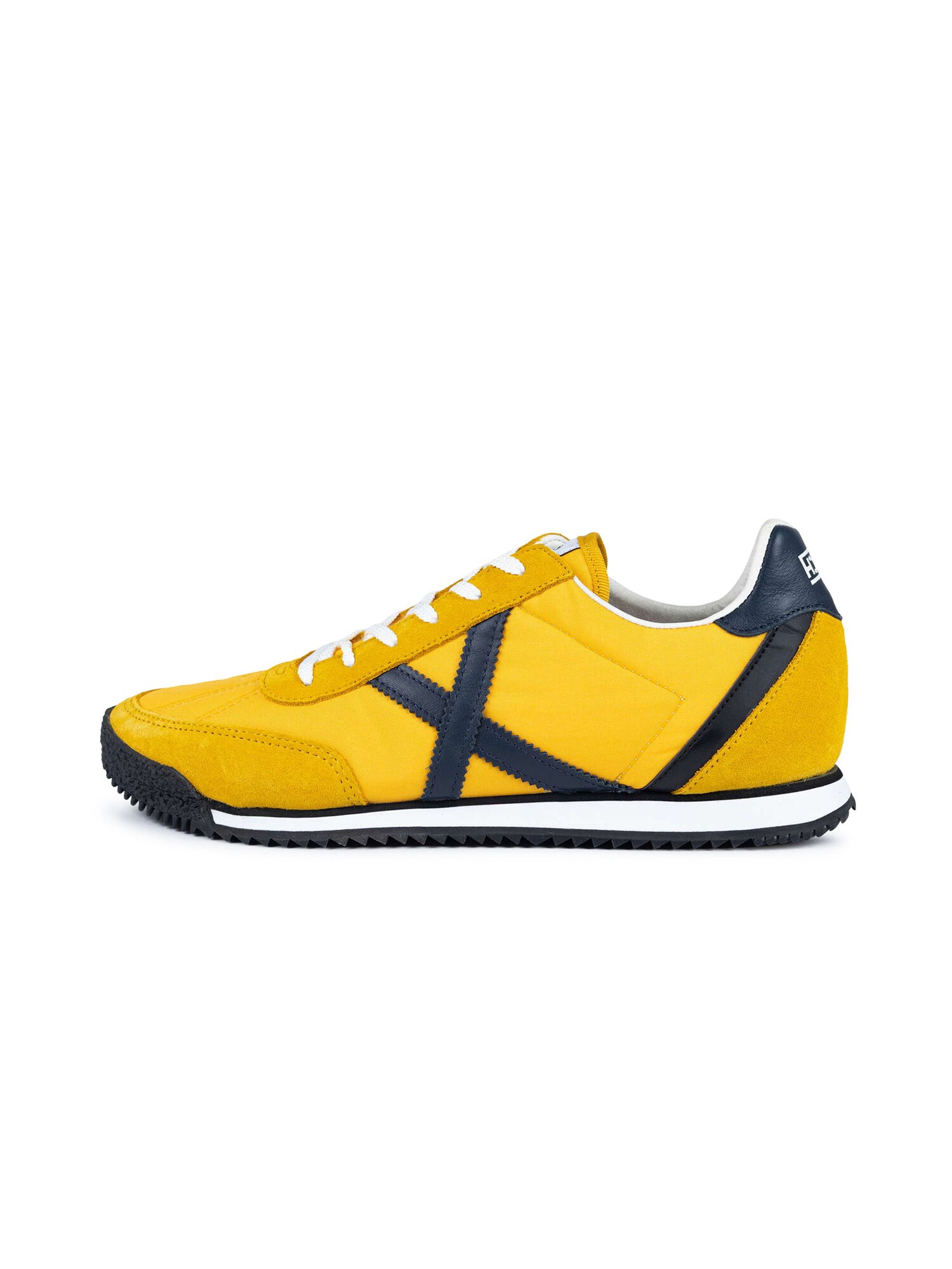 MUNICH Sneaker low RIBER  albastru marin / galben muștar