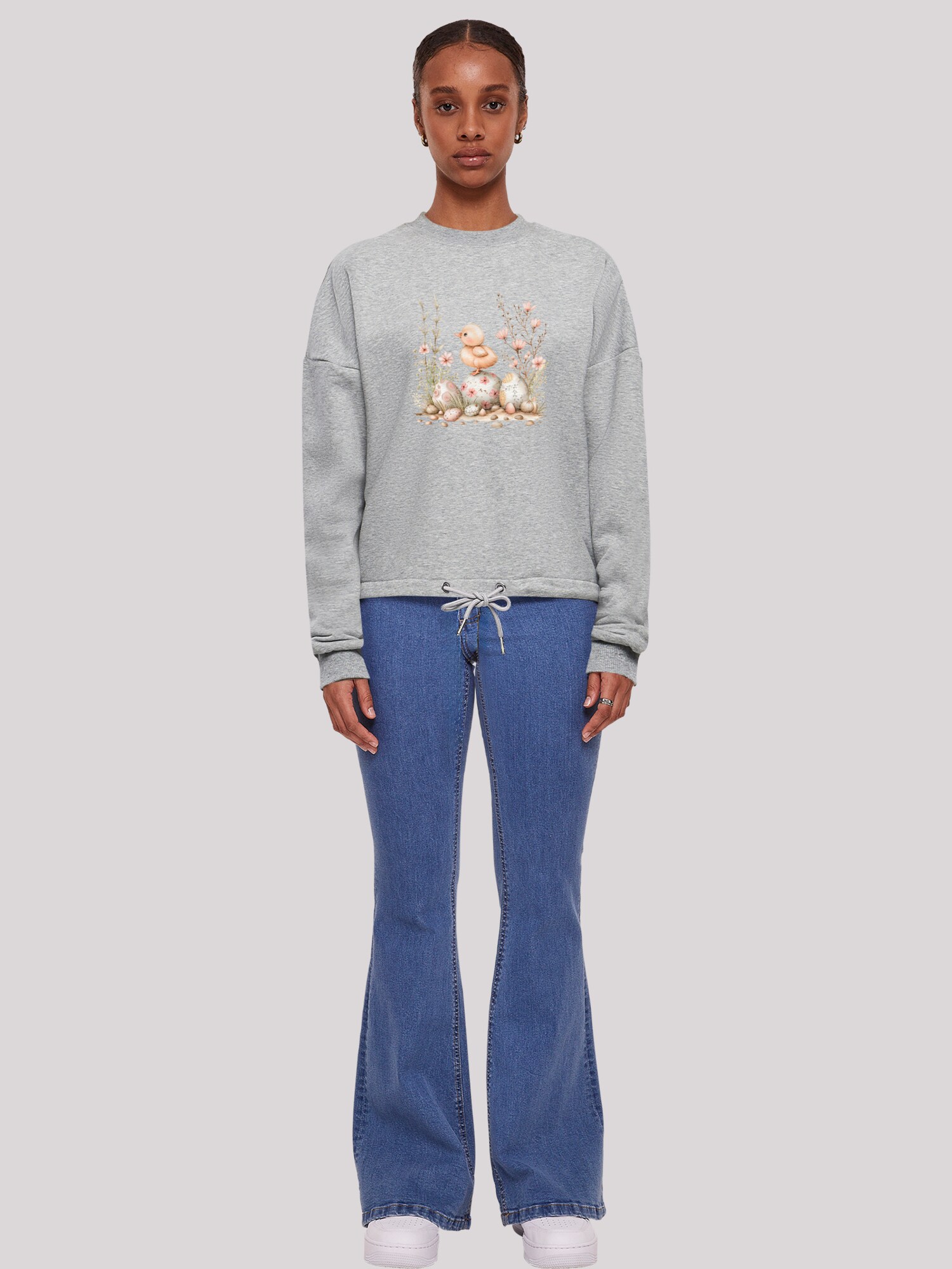 Thumbnail - F4NT4STIC Sweatshirt Ostern Küken Ei Blumen