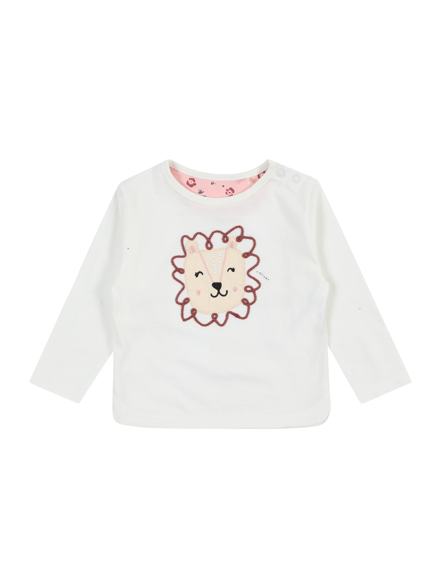 s.Oliver Tricou  bej / crem / maro / negru