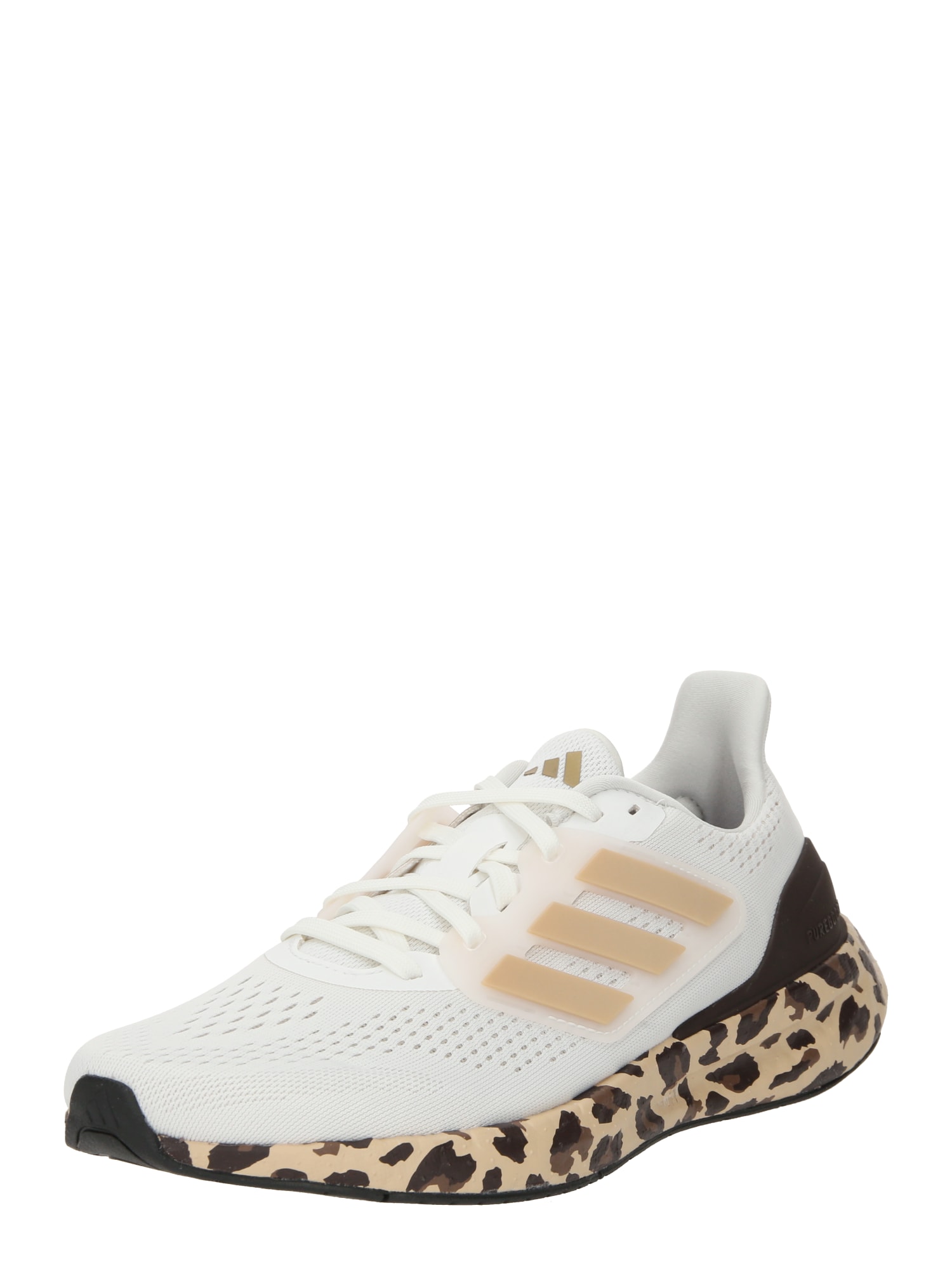 ADIDAS PERFORMANCE Bėgimo batai 'Pureboost 23' smėlio spalva / ruda / balta