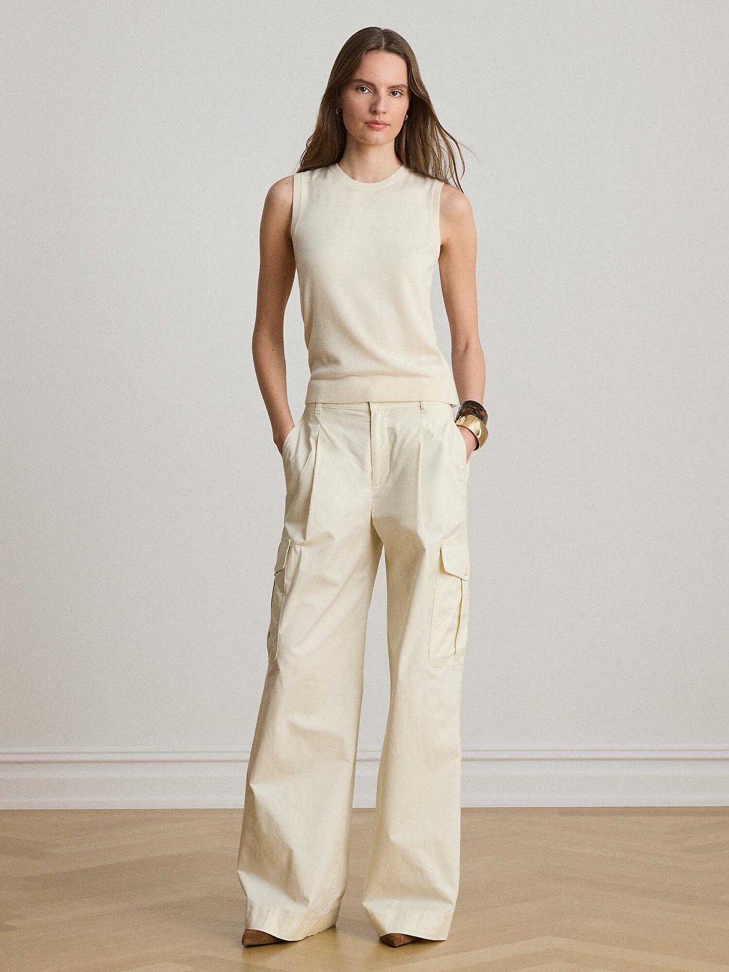 Lauren Ralph Lauren Jersey crema – imagen 16