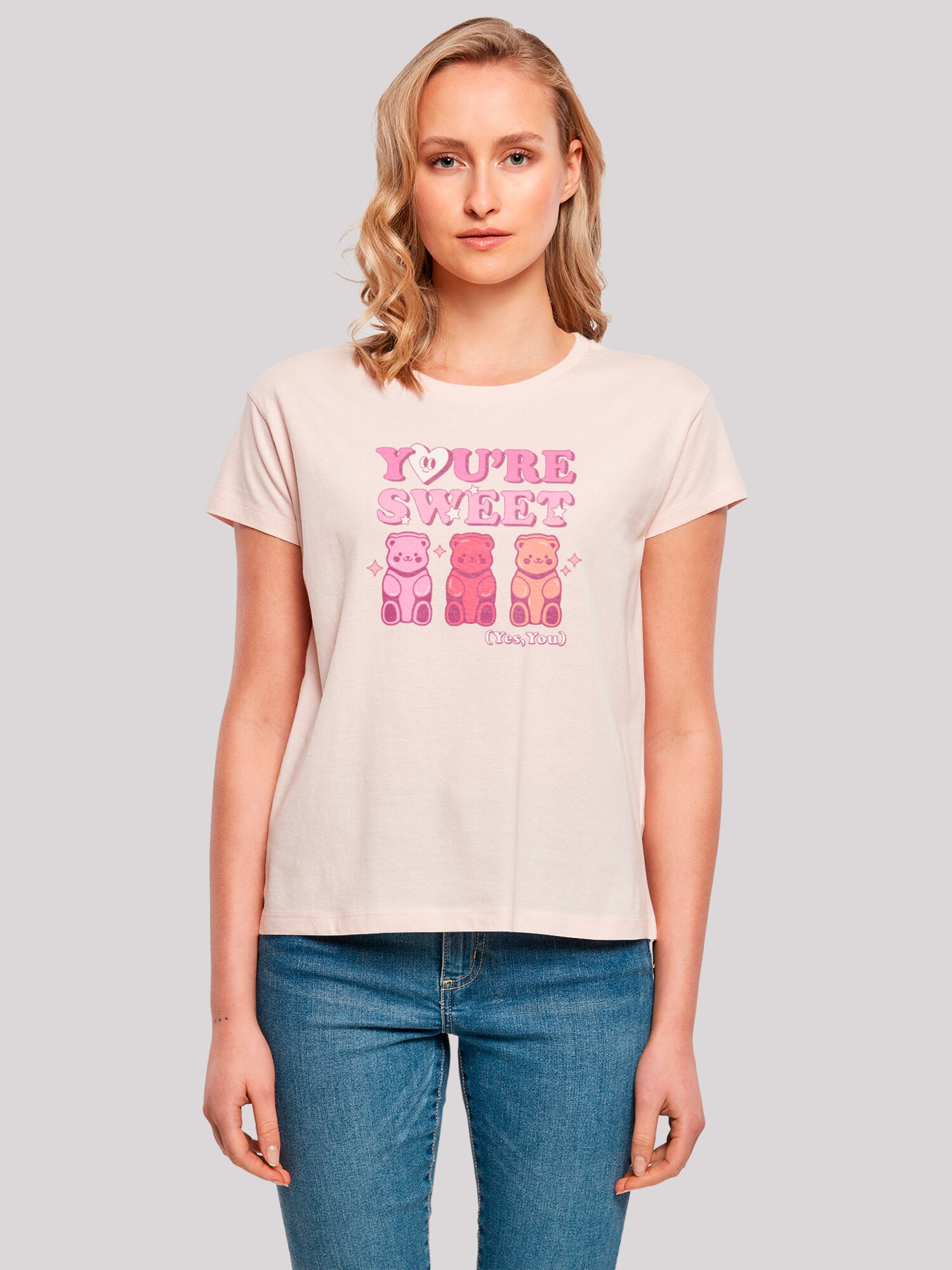Thumbnail - F4NT4STIC T-Shirt Valentinstag Youre Sweet Gummy Bears
