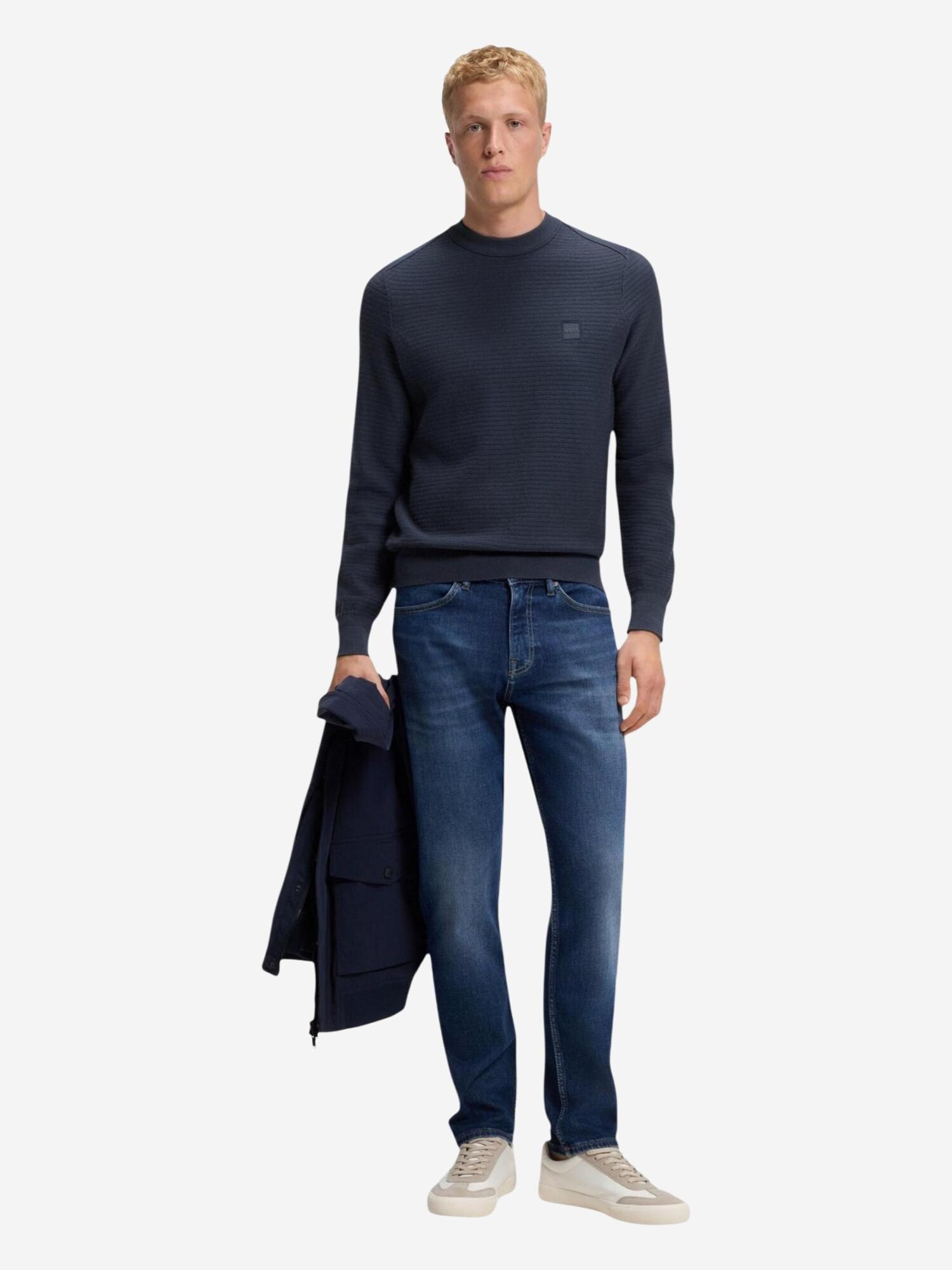 BOSS Jersey 'Anion_S 10265864 01 50527584' azul – imagen 3