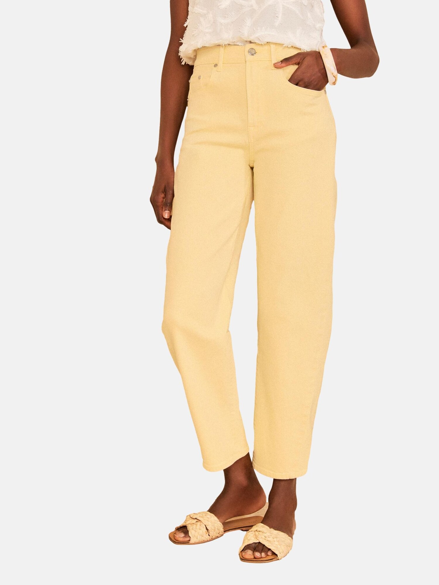 love & roses Jeans  galben