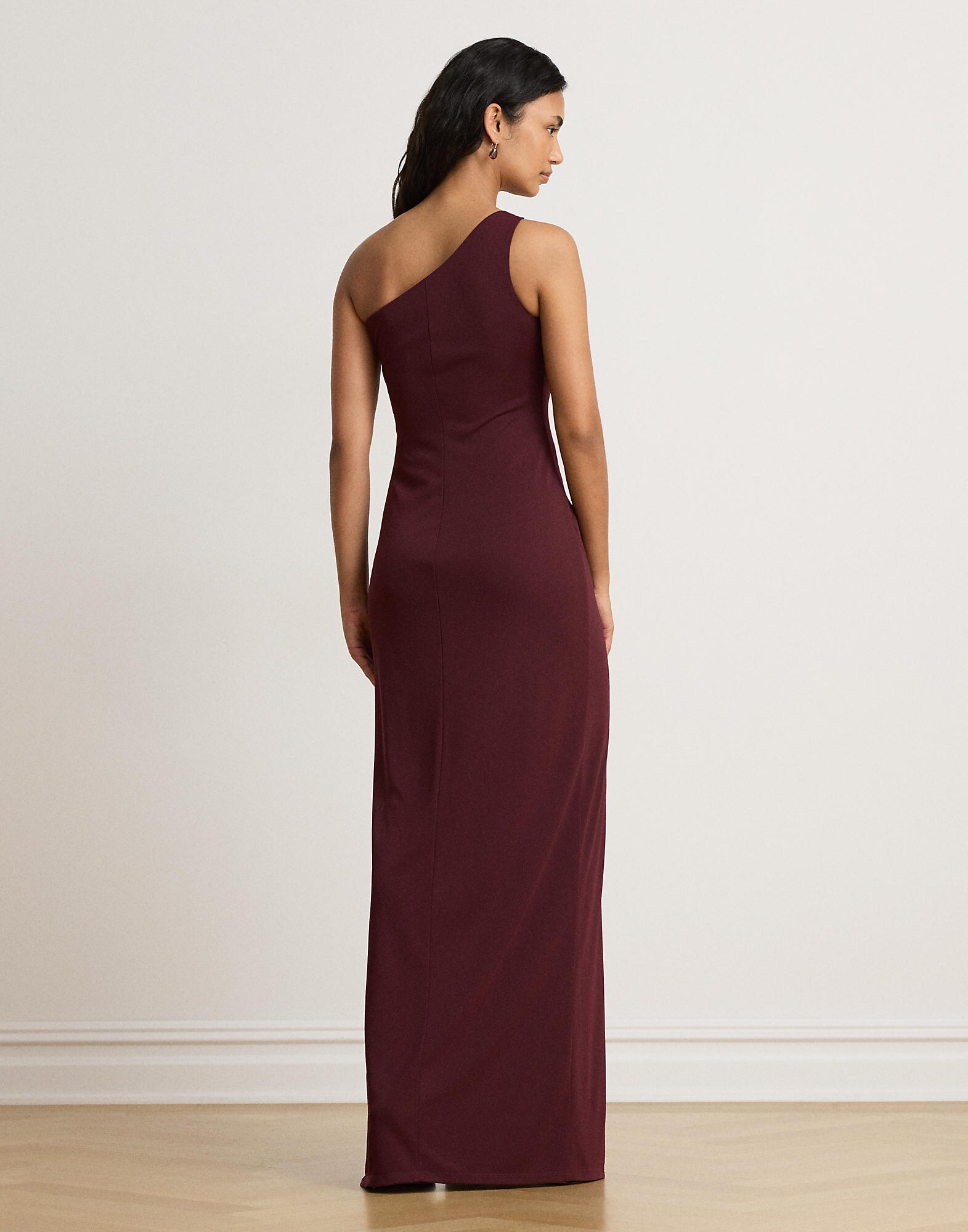 Lauren Ralph Lauren Vestido rojo vino – imagen 3