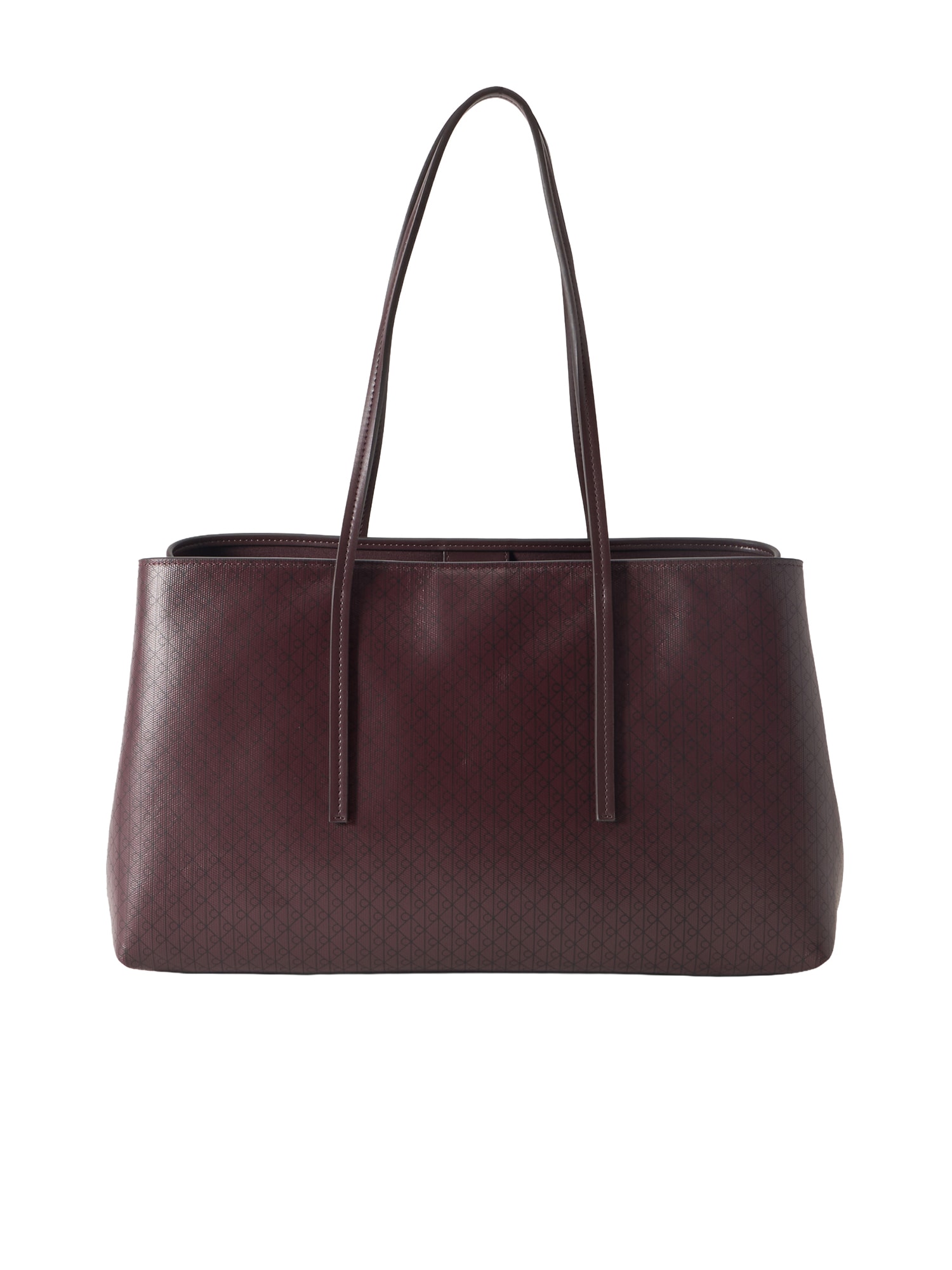 Calvin Klein Geantă de umăr bleumarin / roșu bordeaux