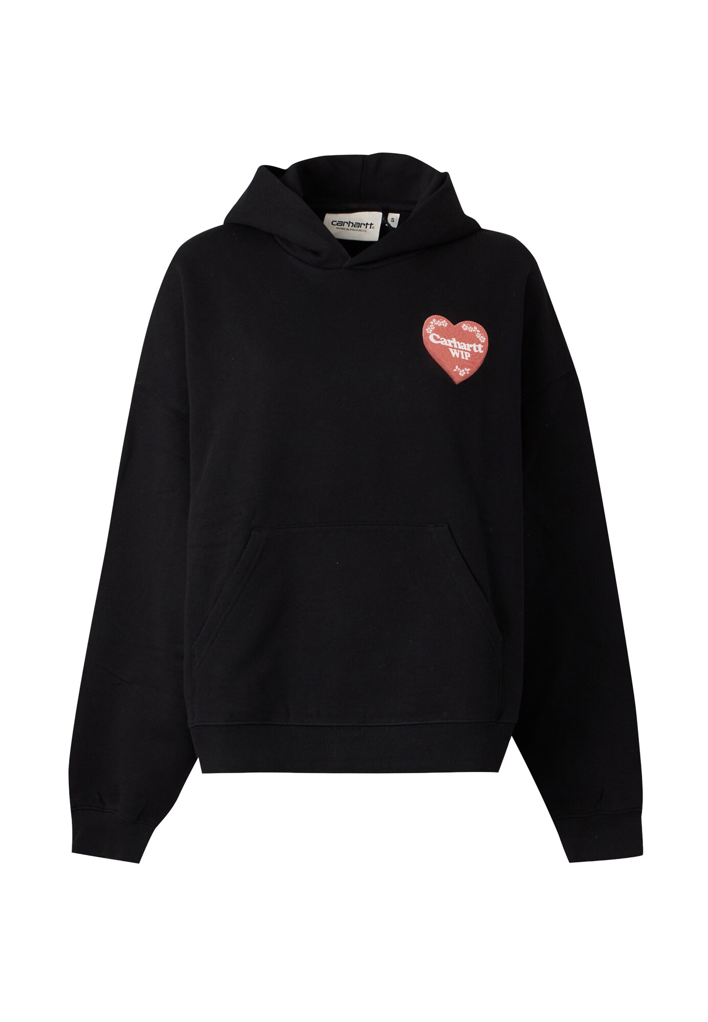 Carhartt WIP Bluză de molton Hartt Case roșu / roşu închis / negru / alb