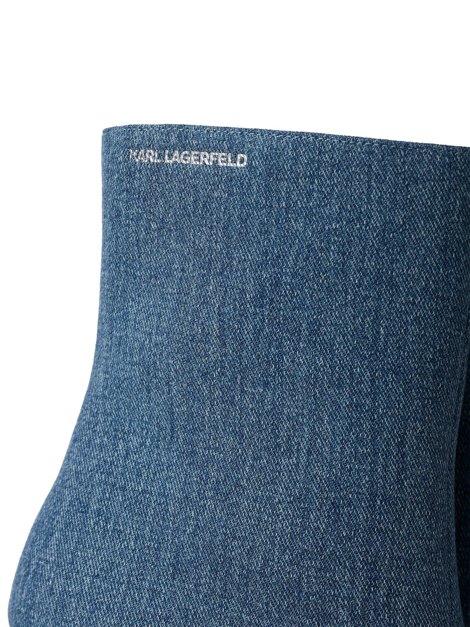 Karl Lagerfeld Čižmy 'WAVERELY'  modrá denim (obrázok 5)