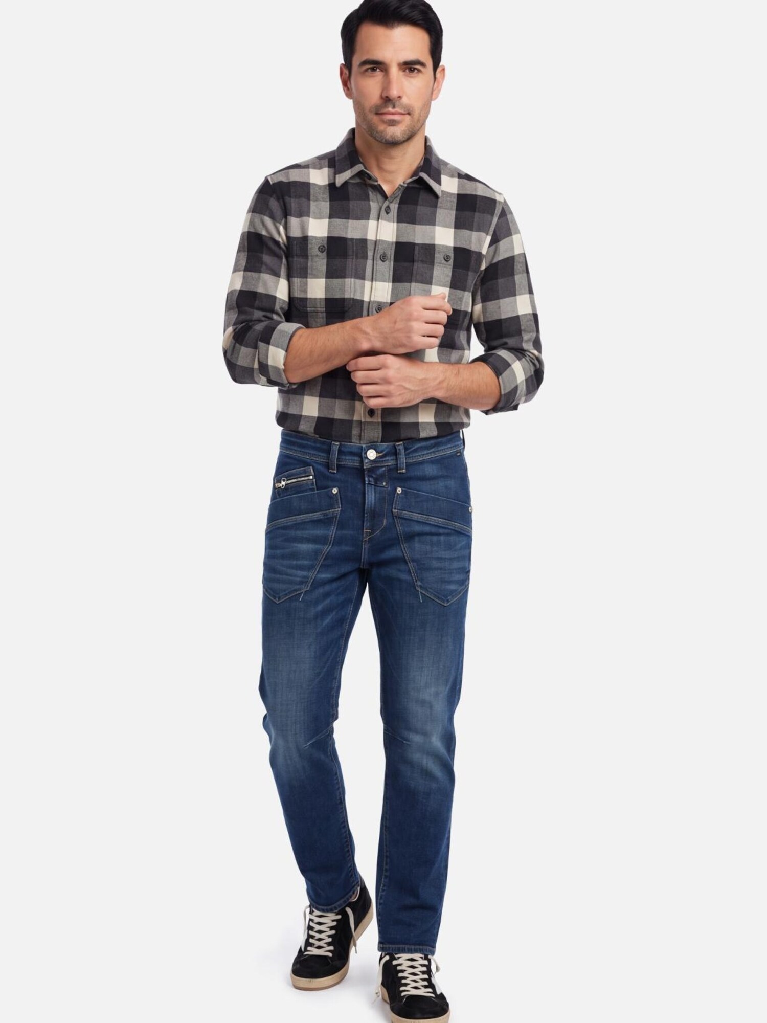 M.O.D MIRACLE OF DENIM Traperice plava