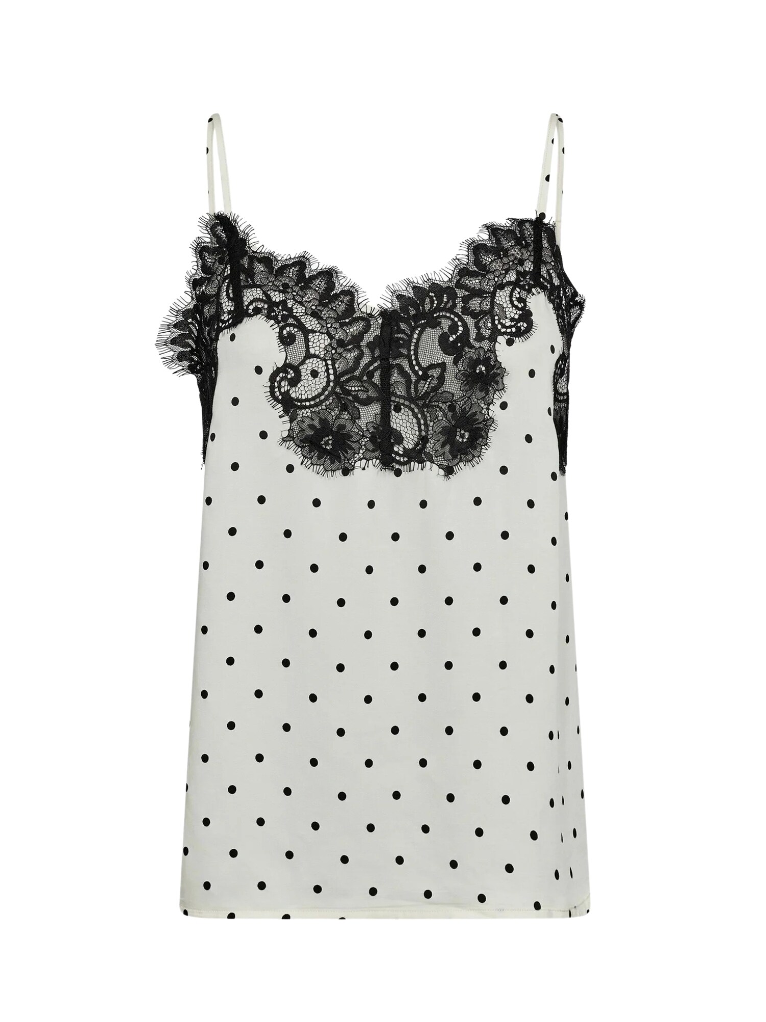co'couture Top ' AmeliCC '  alb murdar