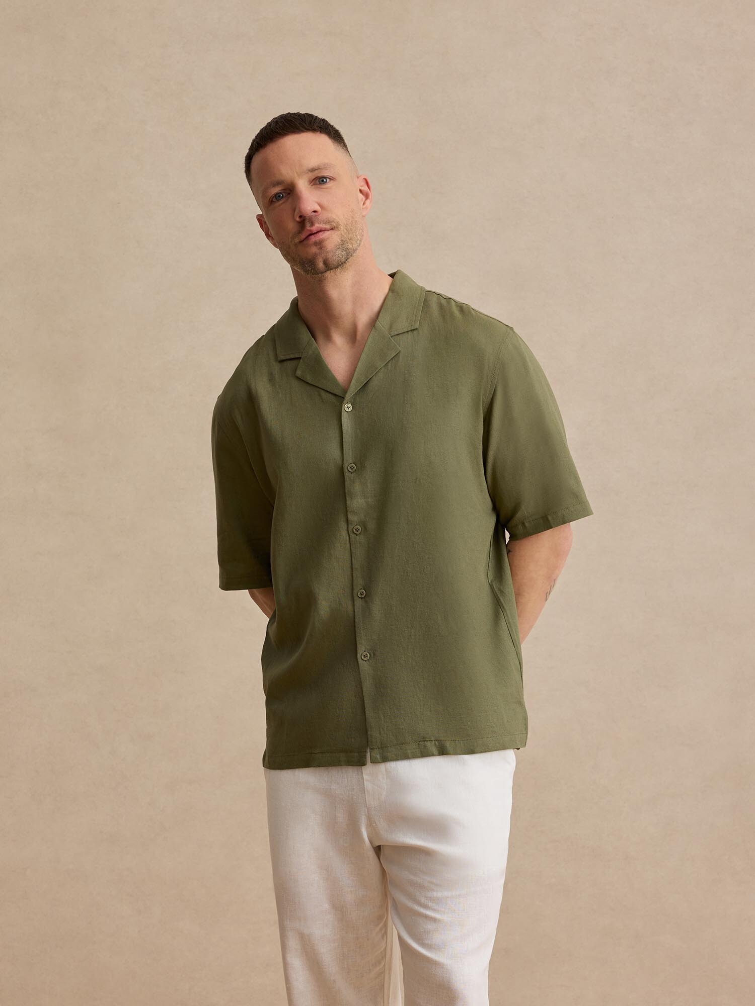 DAN FOX APPAREL Ing 'Ryan'  olíva termék 2. képe
