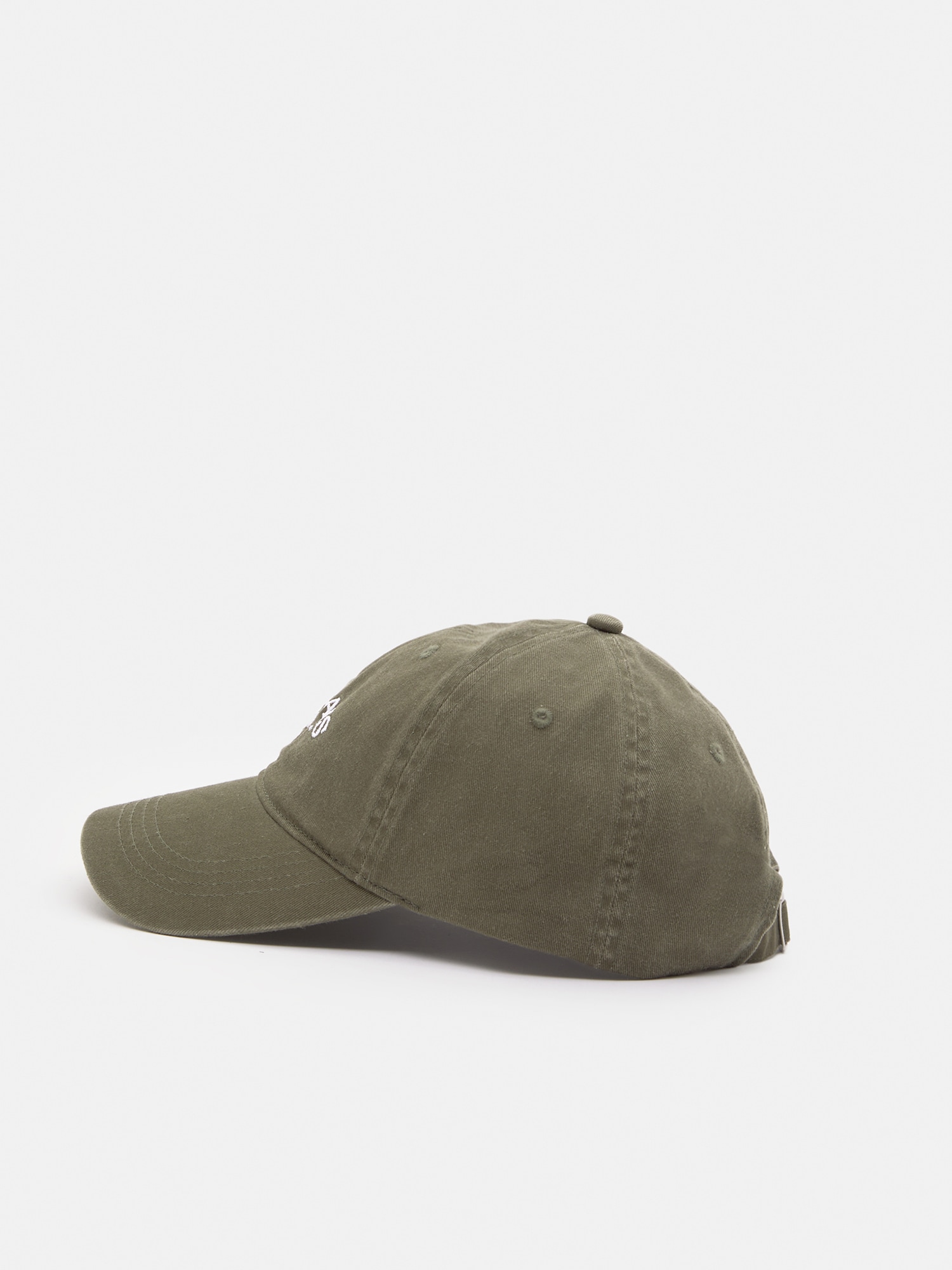 Pull&Bear Sapkák olíva / fehér akciós termékkép 1