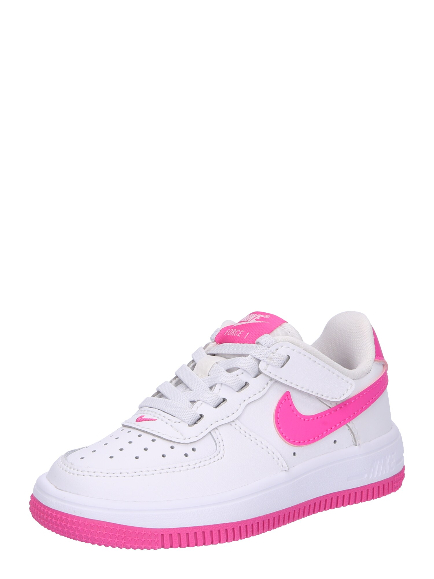 Nike Sportswear Sneakers 'Force 1 EasyOn'  pink / hvid