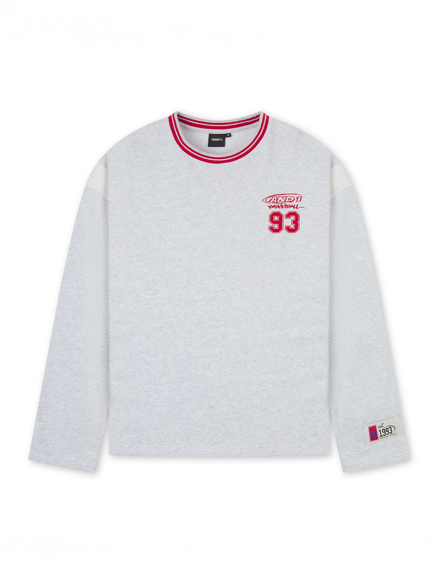 AND1 Bluză de molton ' Core 93'  roșu