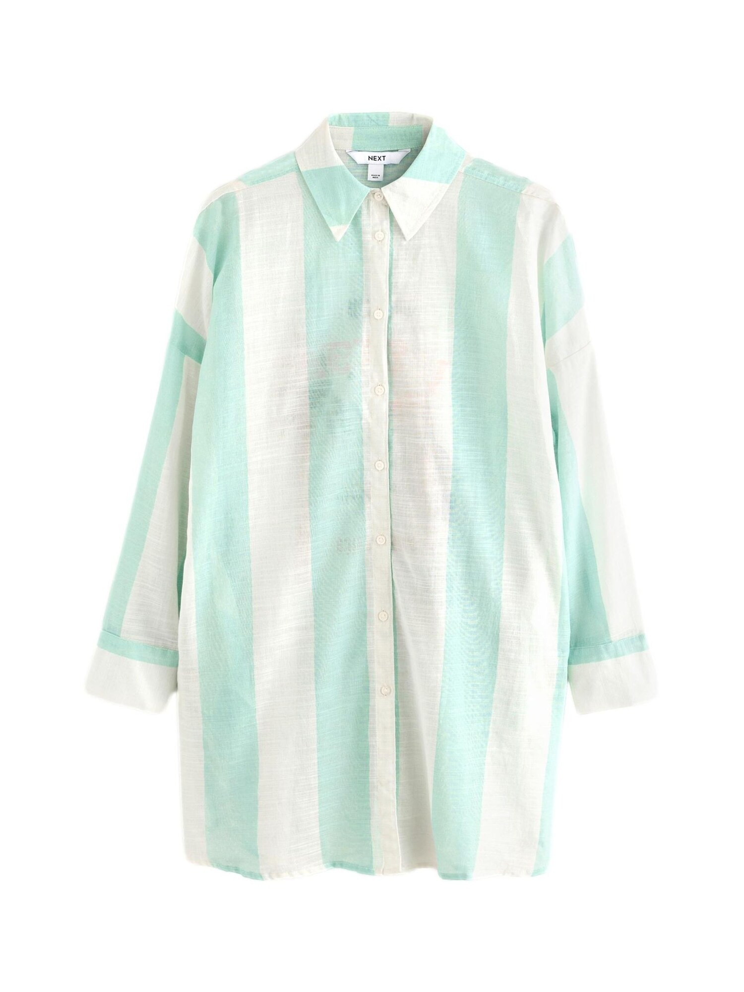 Next Rochie de plaja  bej / verde pastel / roșu / alb