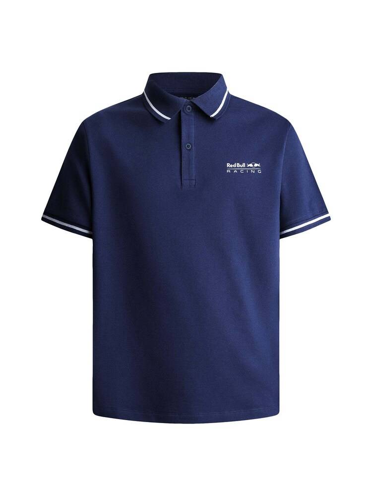 Red Bull Racing x Pepe Jeans Poloshirt Herren Größe L nachtblau / weiß