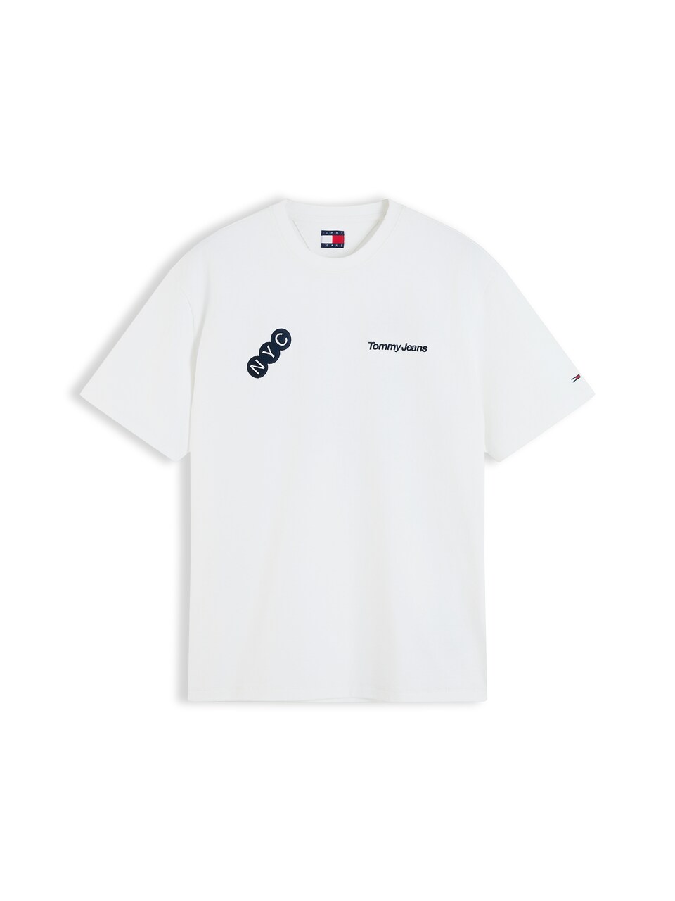 T-shirt 'NYC' blå / marinblå / röd