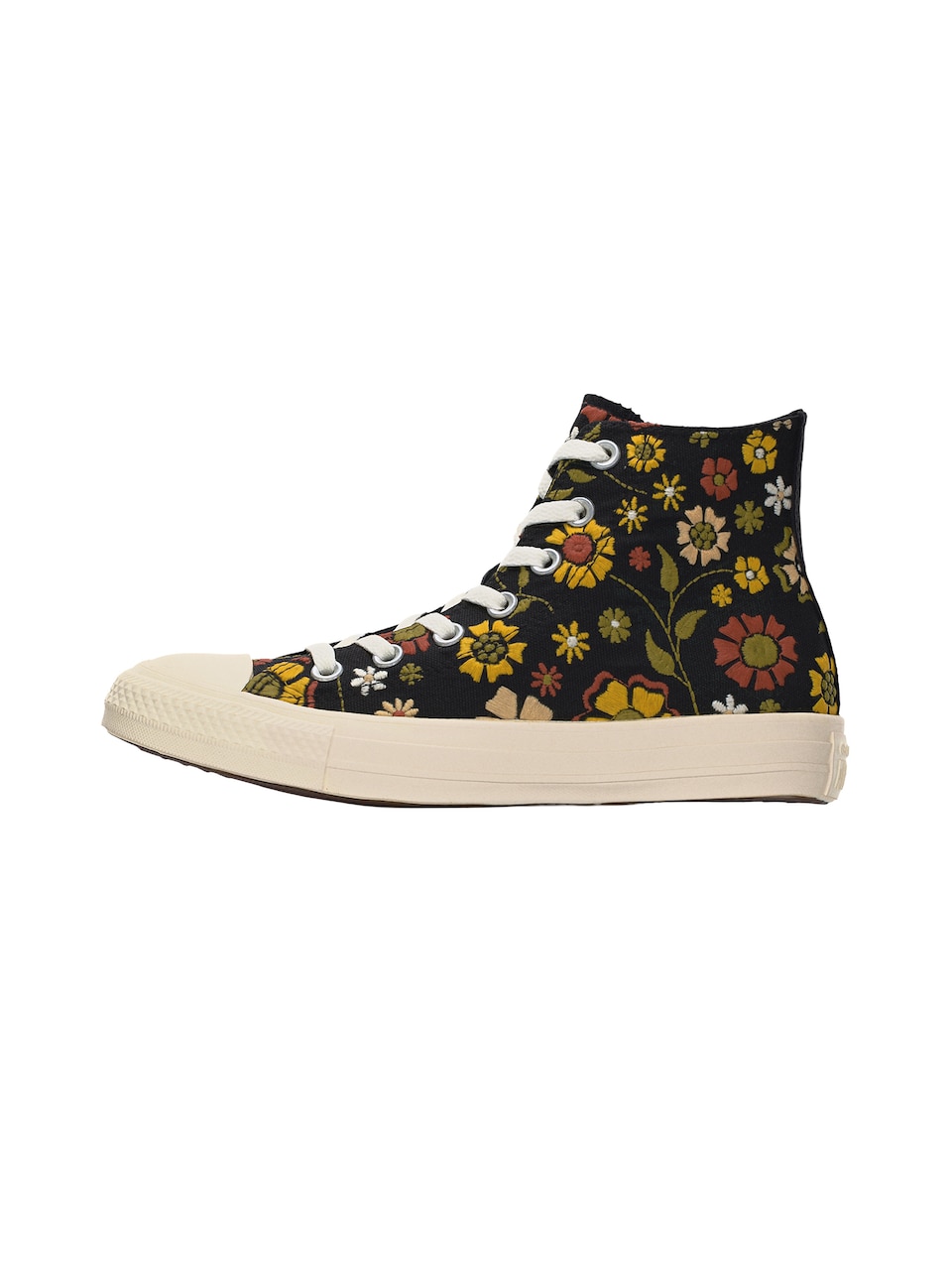 Hög sneaker 'CHUCK TAYLOR ALL STAR MOVE PLATFORM' kastanjebrun / mörkgul / oliv