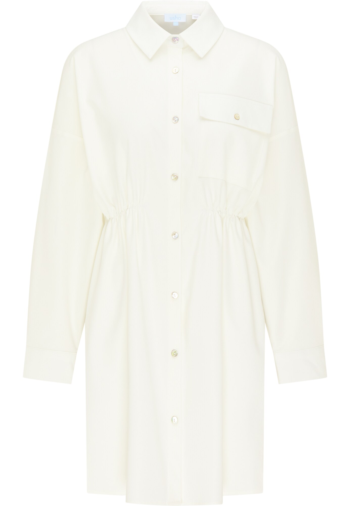 usha BLUE LABEL Palaidinės tipo suknelė  balta