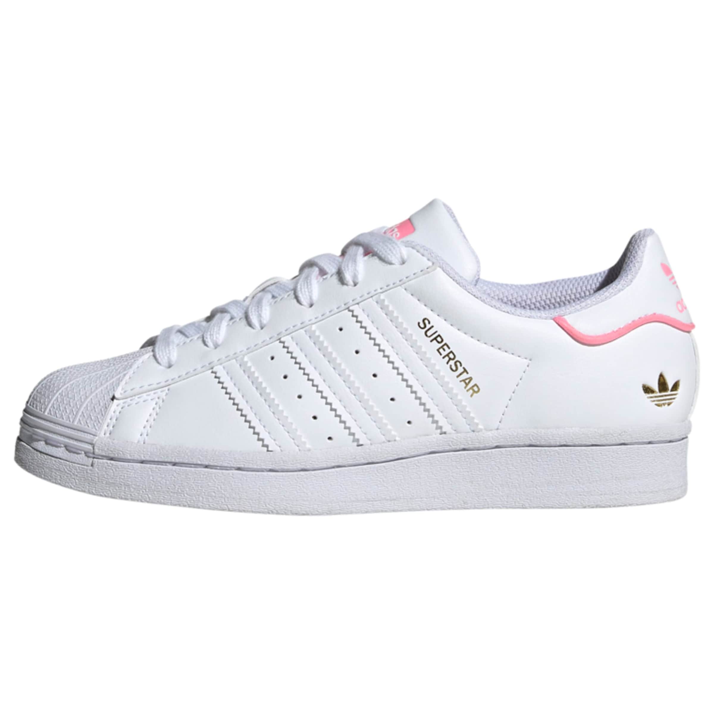 Nuevo Adidas Superstar Blancas Y Rosas | Compra Online a Precios Super  Baratos