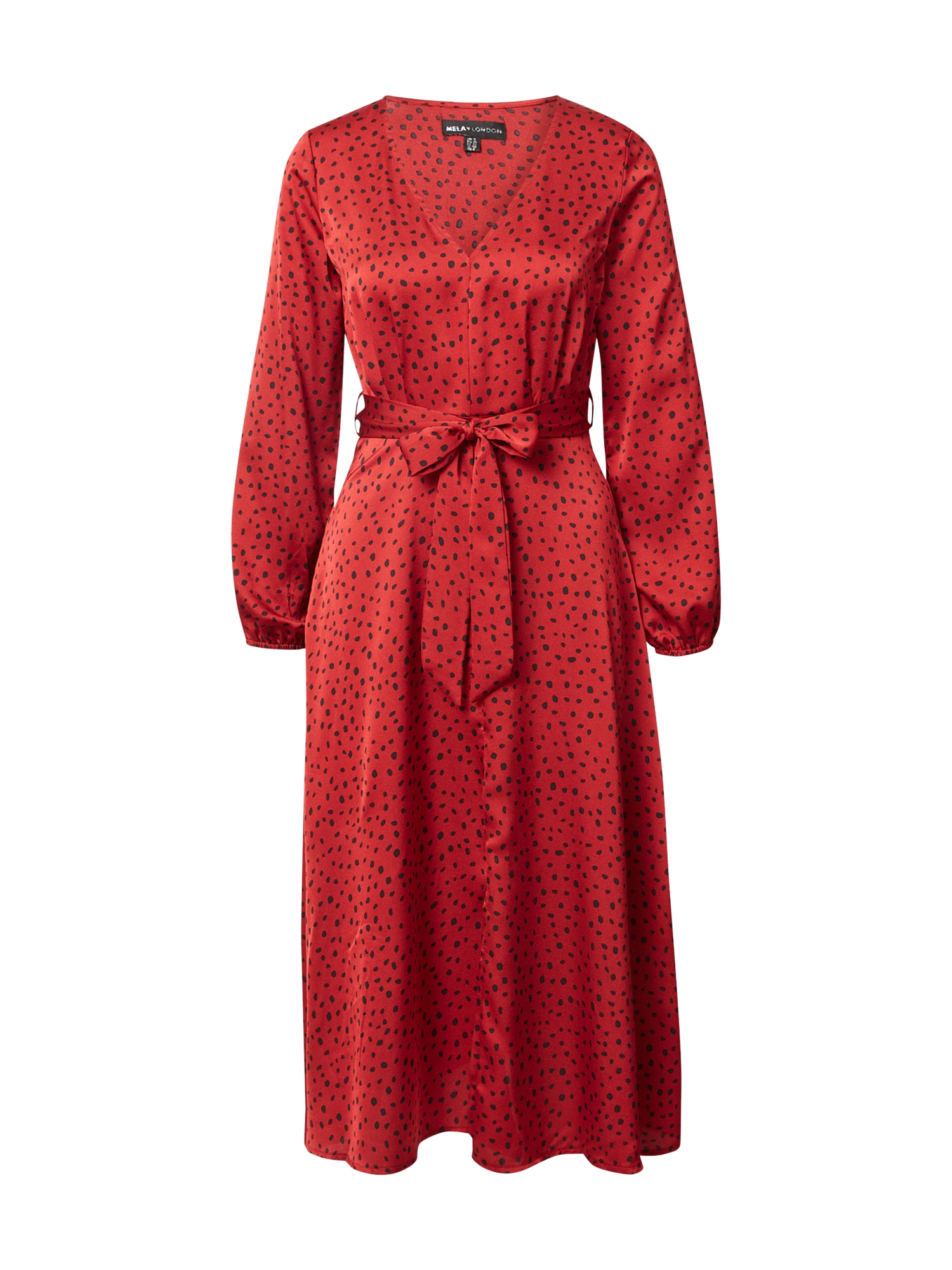 Mela London Palaidinės tipo suknelė raudona / juoda