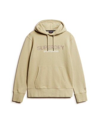 Superdry Sweatshirt Beige / Taupe / Wit