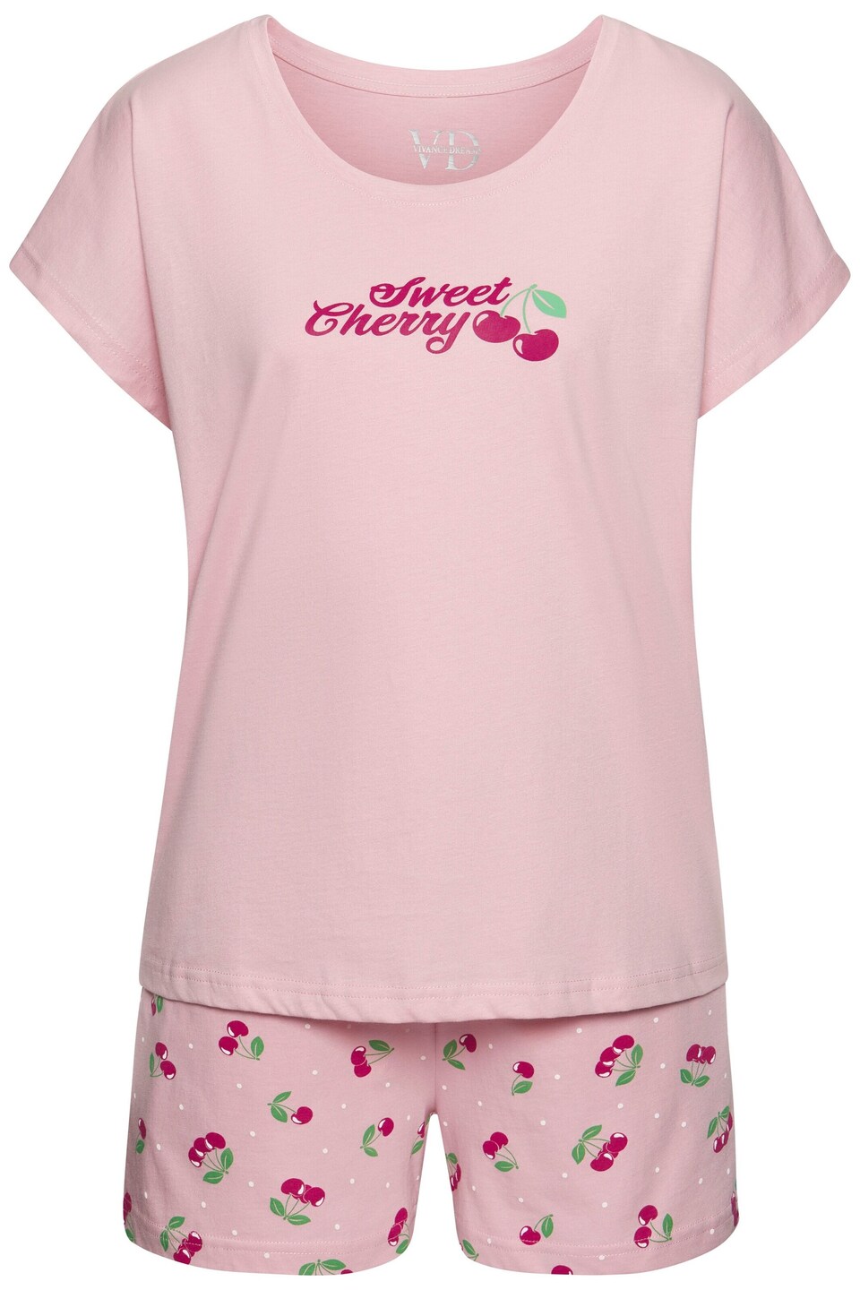 Kort pyjamas grön / bär