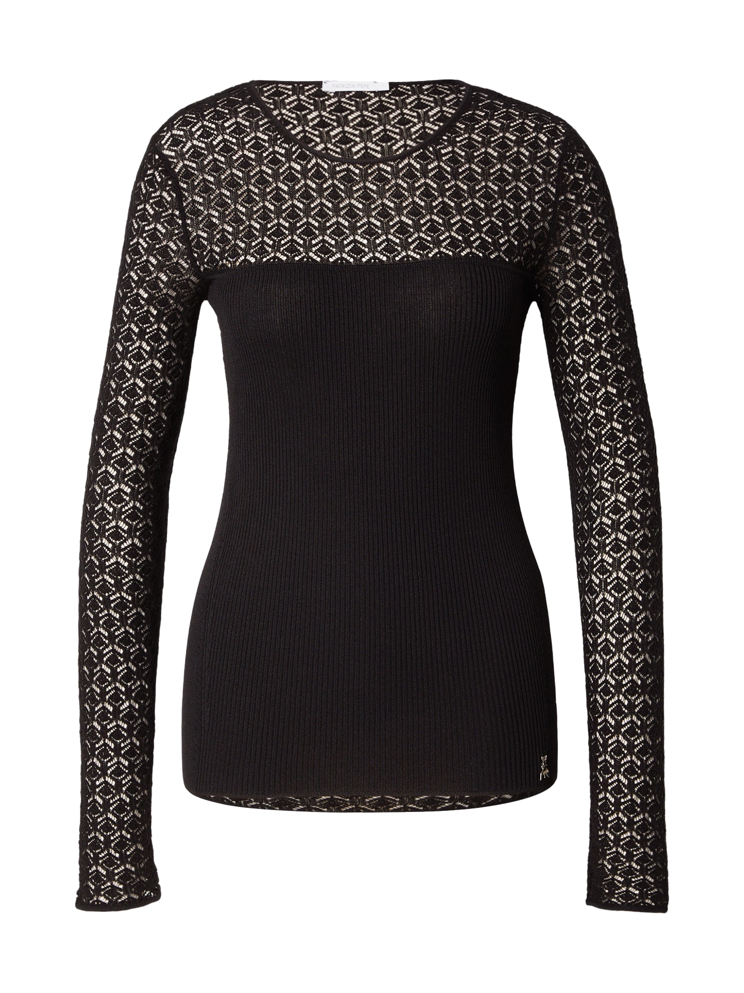 PATRIZIA PEPE Jersey 'MAGLIA'  negro