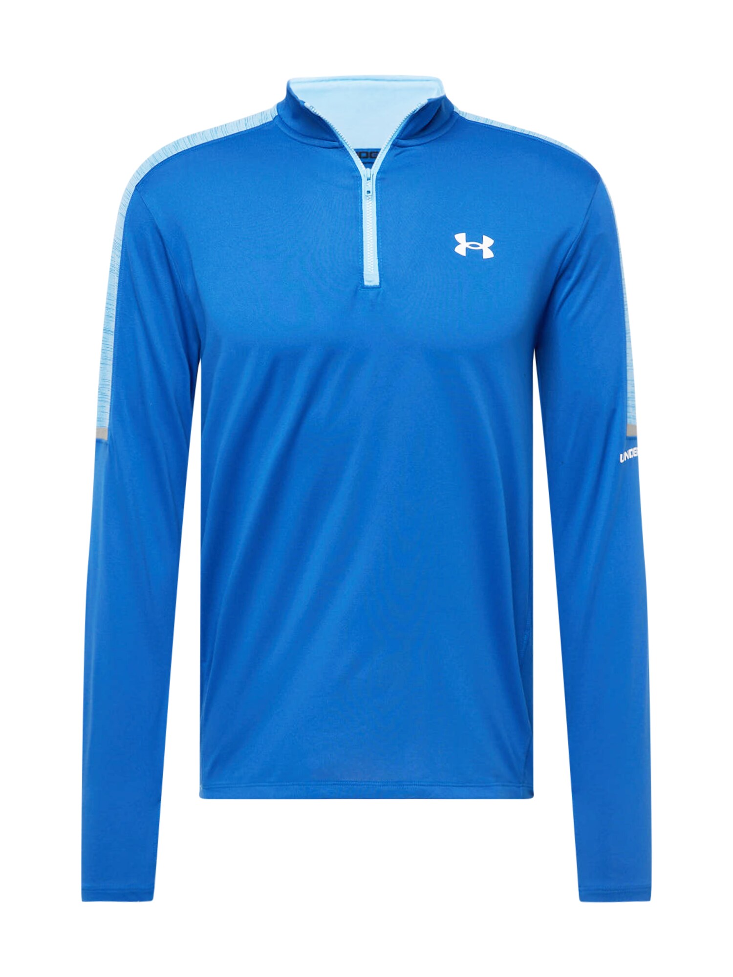 UNDER ARMOUR Funkčné tričko  modrá / svetlomodrá / striebornosivá / biela