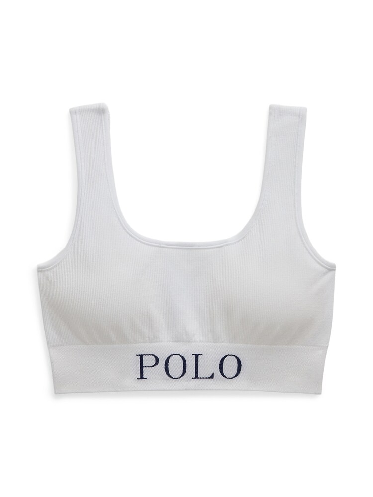 Polo Ralph Lauren Bustier ' Ribbed Seamless ' Damen Größe 70 offwhite