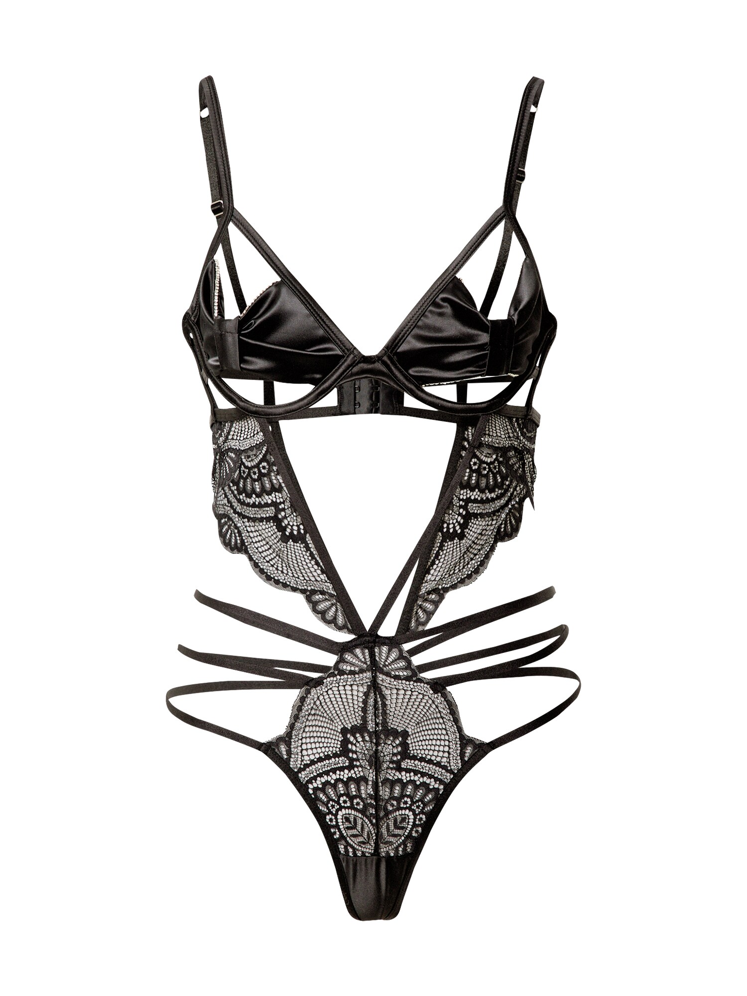 Hunkemöller Glaustinukė 'Queenie'  juoda
