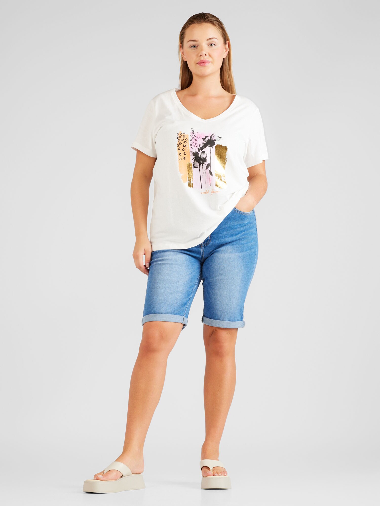 Z-One Džínsy 'Jenny' modrá denim (obrázok 4)