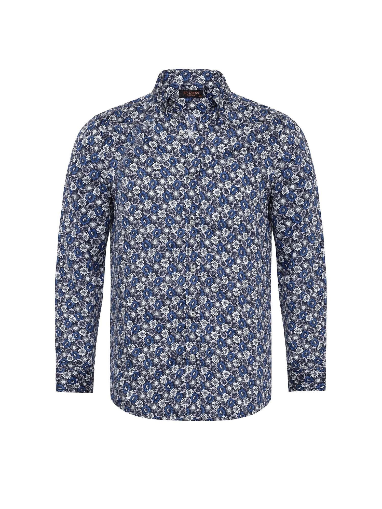 By Diess Collection Cămașă  albastru / bleumarin / gri / alb