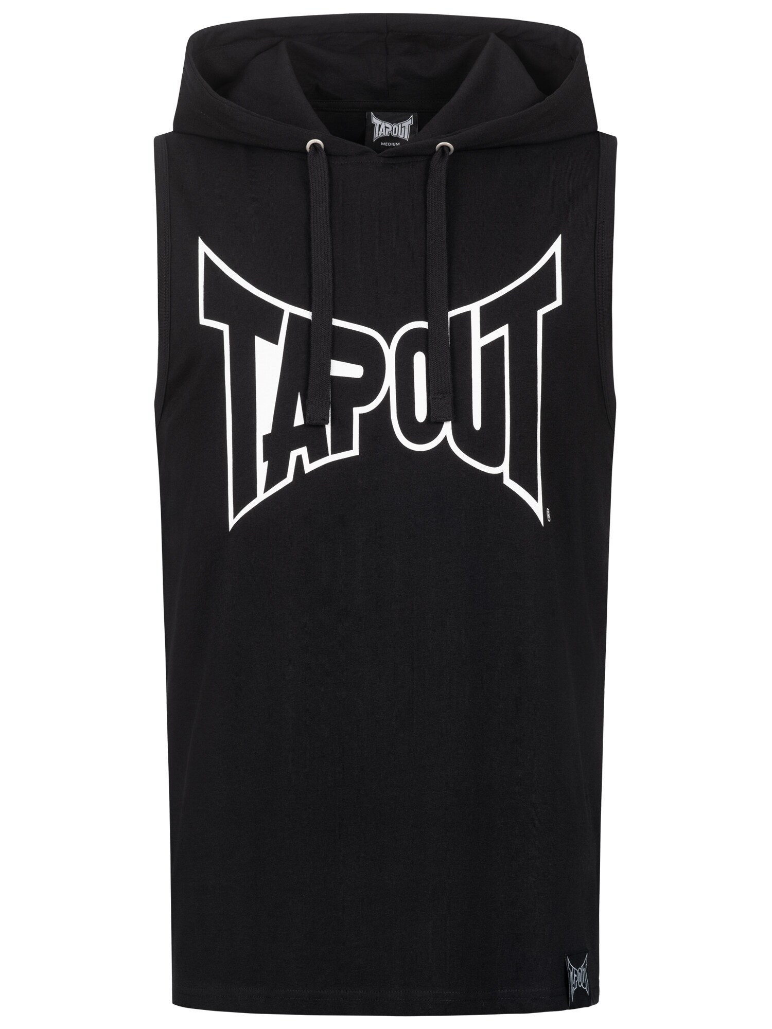 Tapout Póló 'Alameda'  fekete / fehér akciós termékkép 1