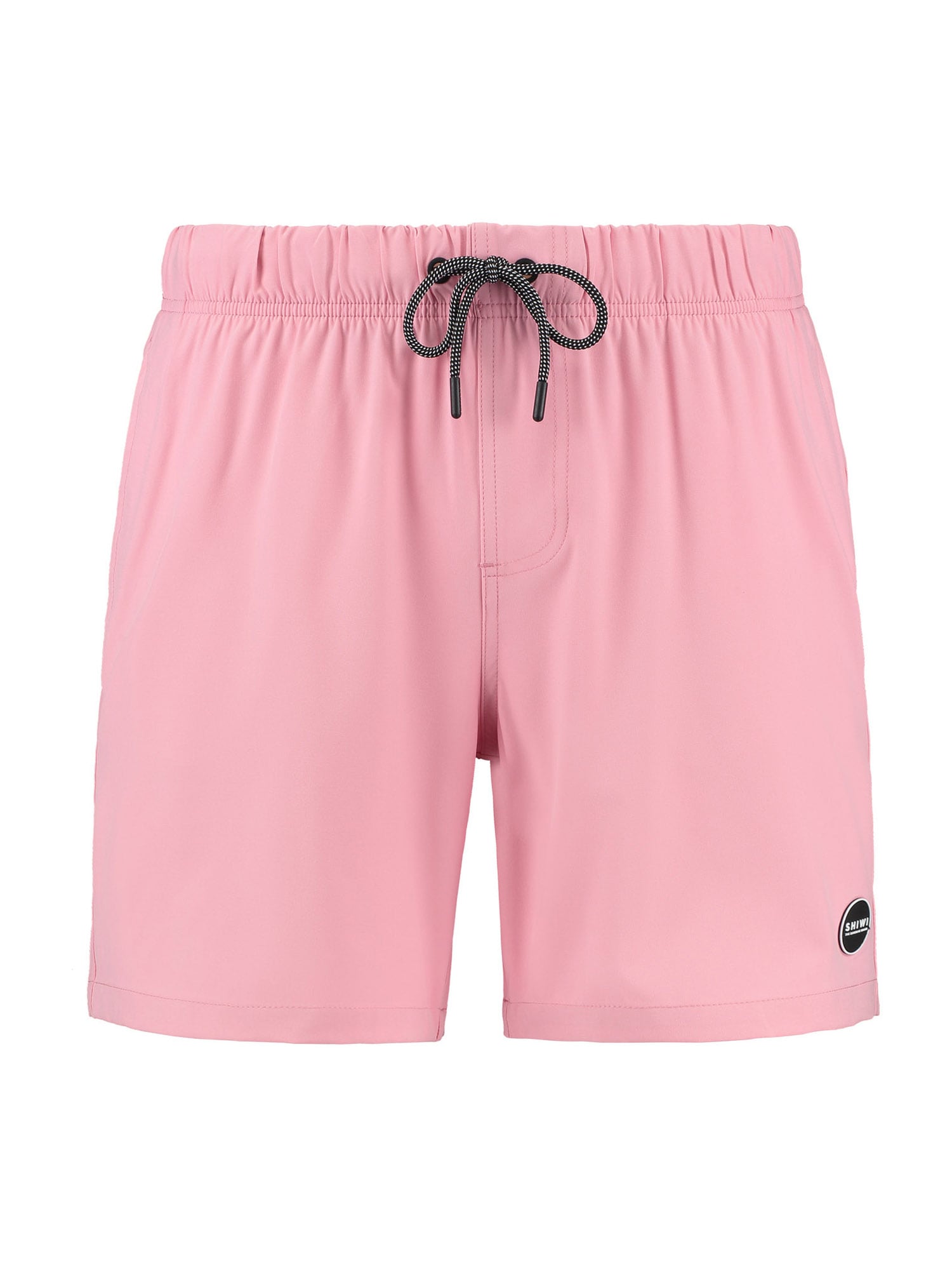 Shiwi Kratke kopalne hlače 'Mike'  svetlo roza / črna / bela