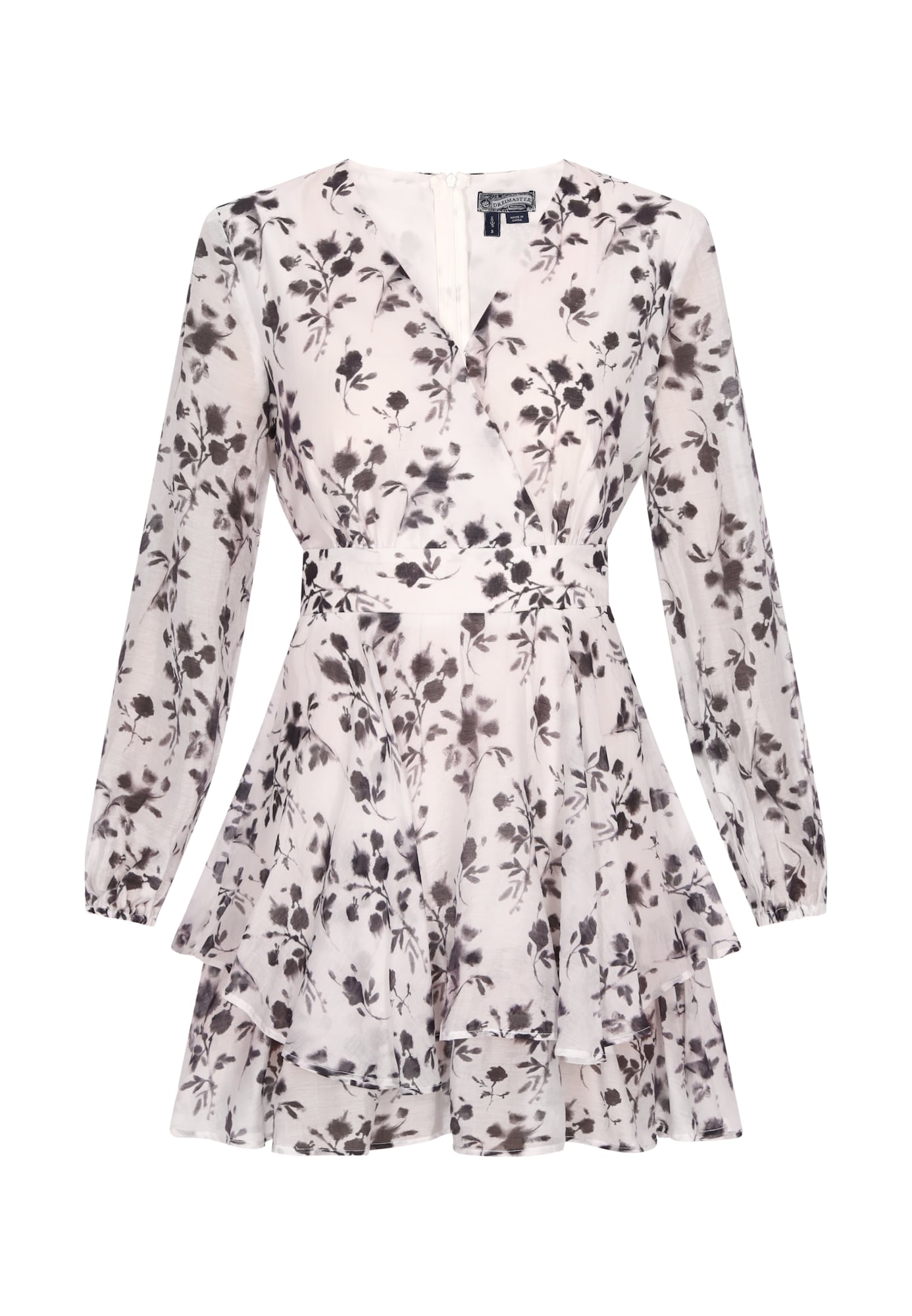 DreiMaster Vintage Rochie  negru / alb