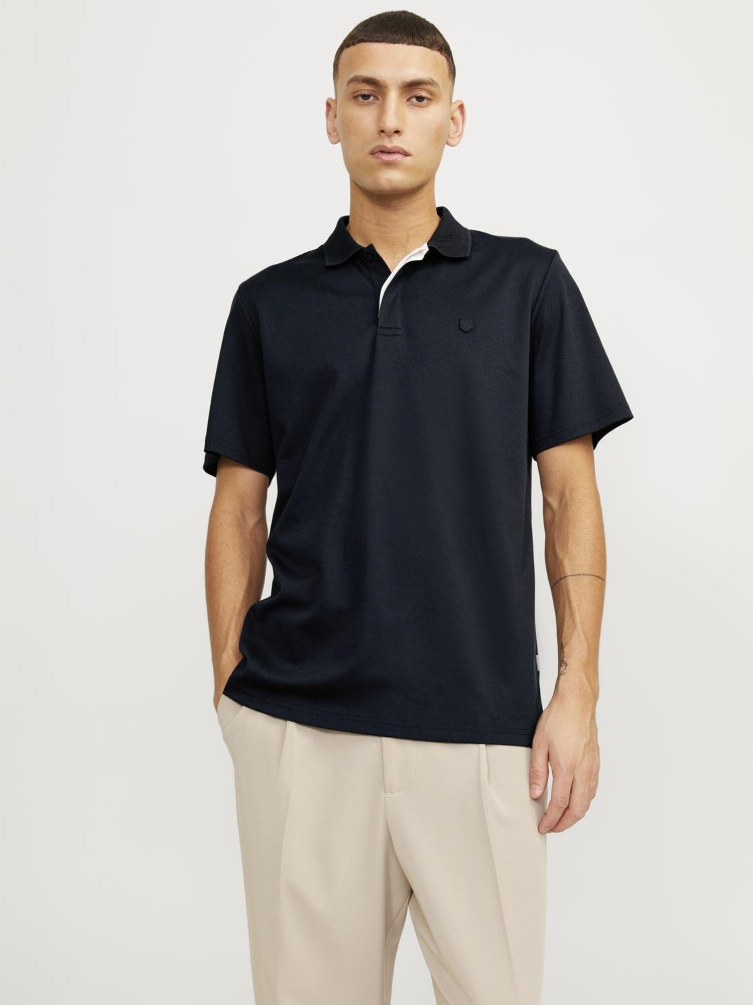 Jack & Jones Premium Póló 'JPRCCRodney'  tengerészkék termék 2. képe
