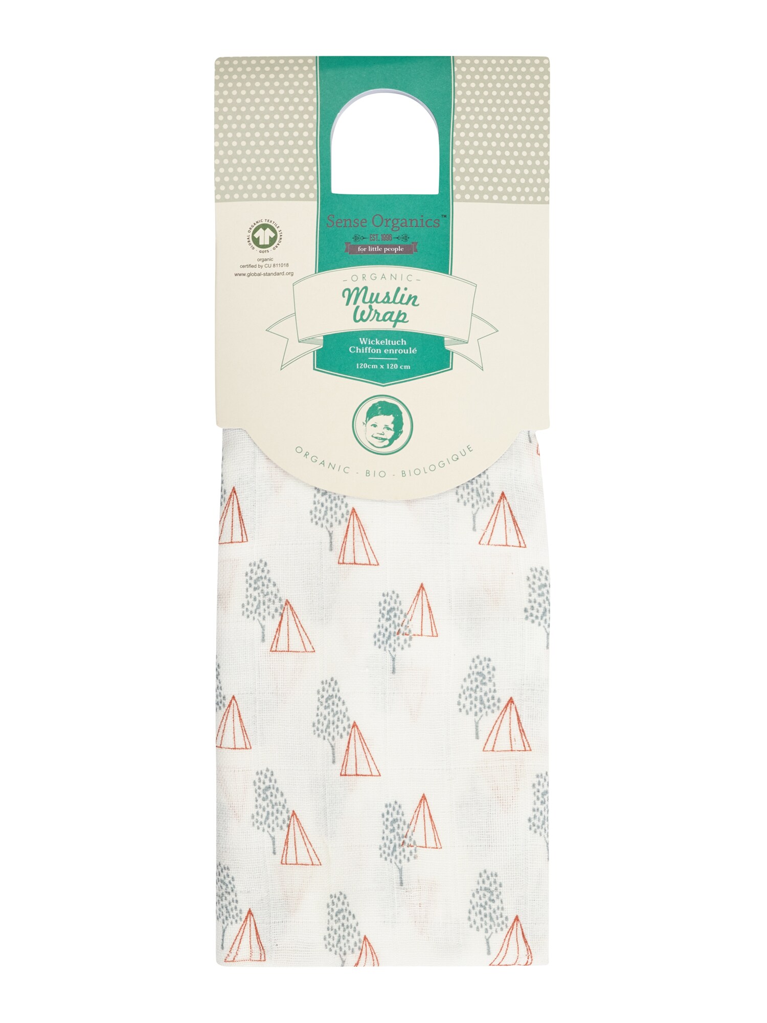 Sense Organics Veido kaukė  mišrios spalvos