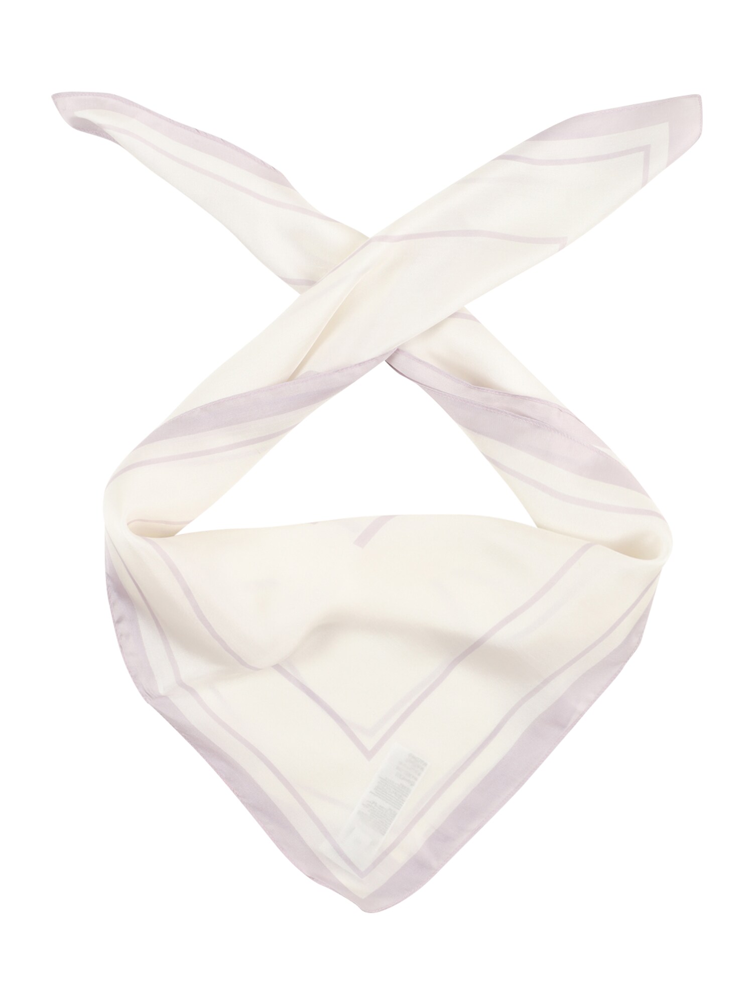 Calvin Klein Šatka  pastelovo fialová / šedobiela