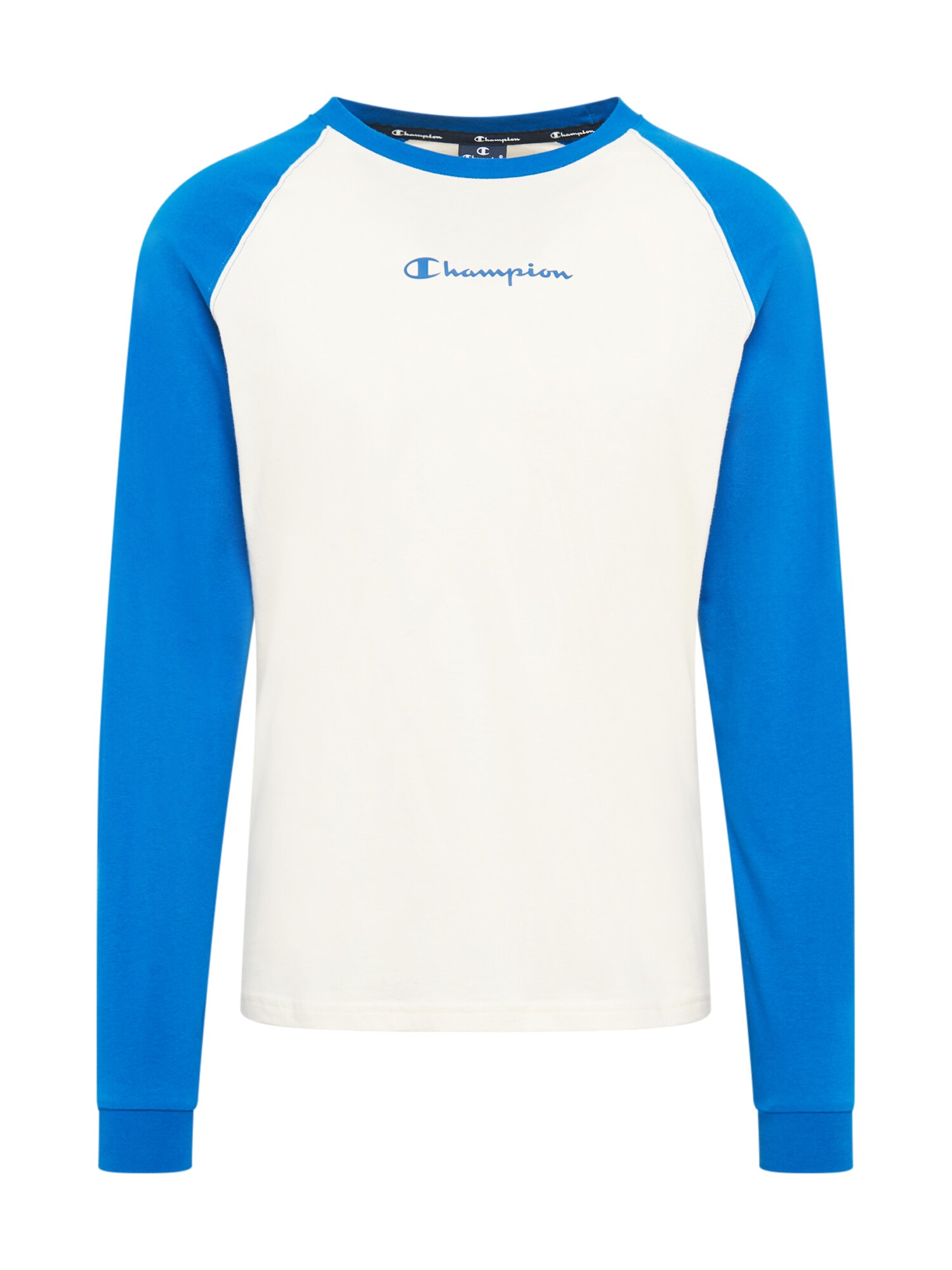 Champion Authentic Athletic Apparel Marškinėliai  mėlyna / balkšva