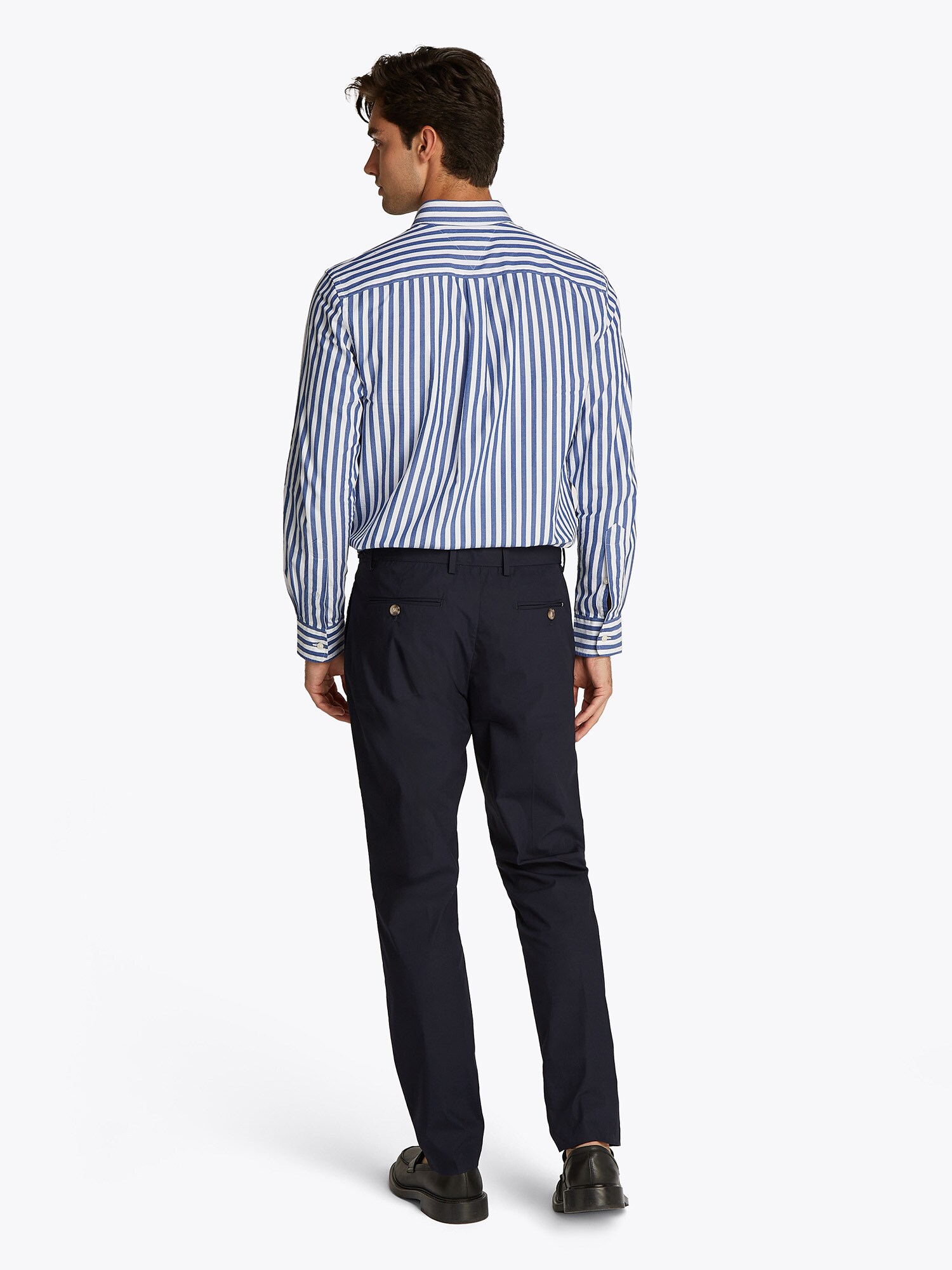 TOMMY HILFIGER Plisované nohavice 'HARLEM' tmavomodrá (obrázok 3)