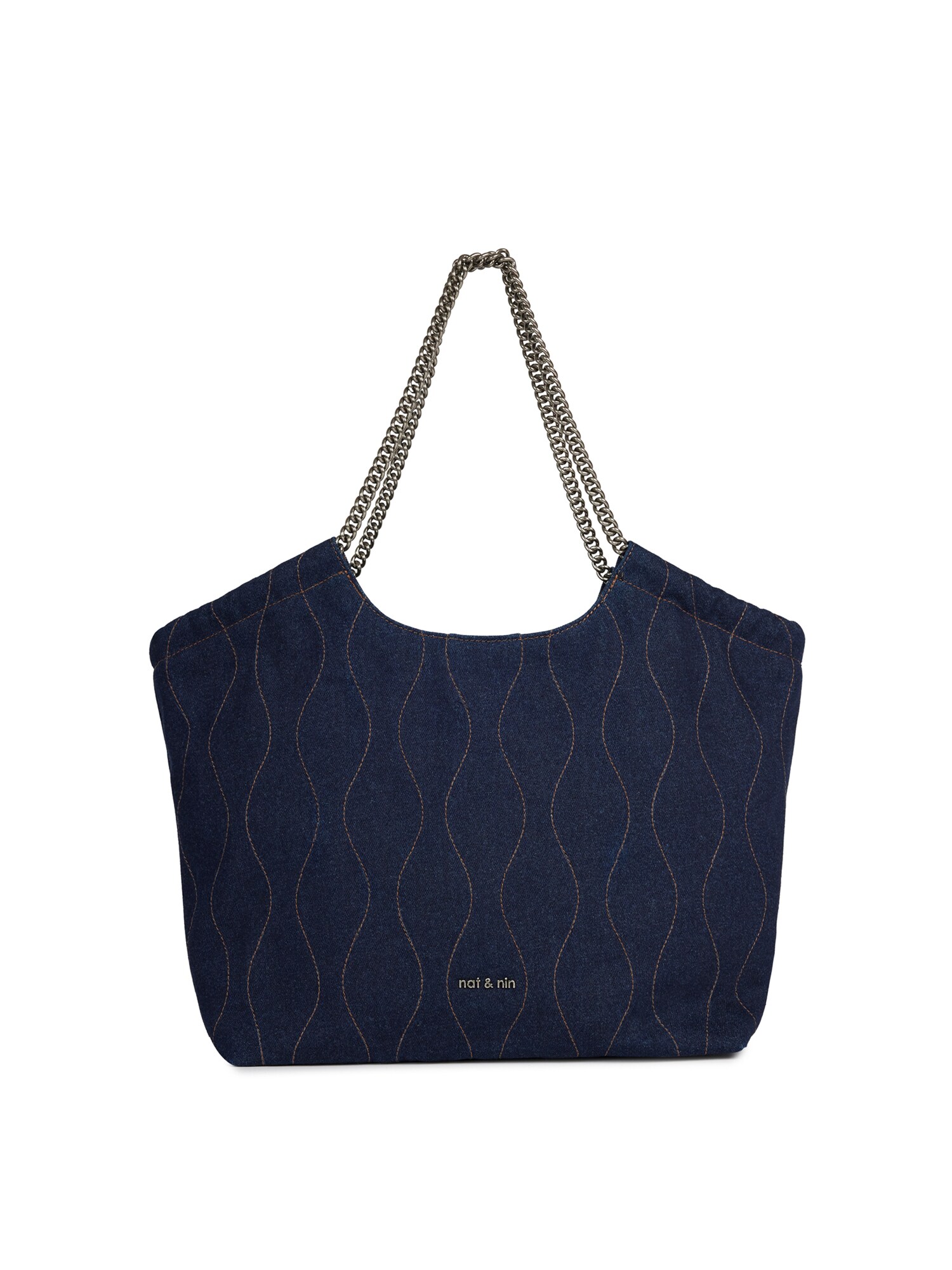 Nat&Nin Shopper 'Marcelle'  modrá denim