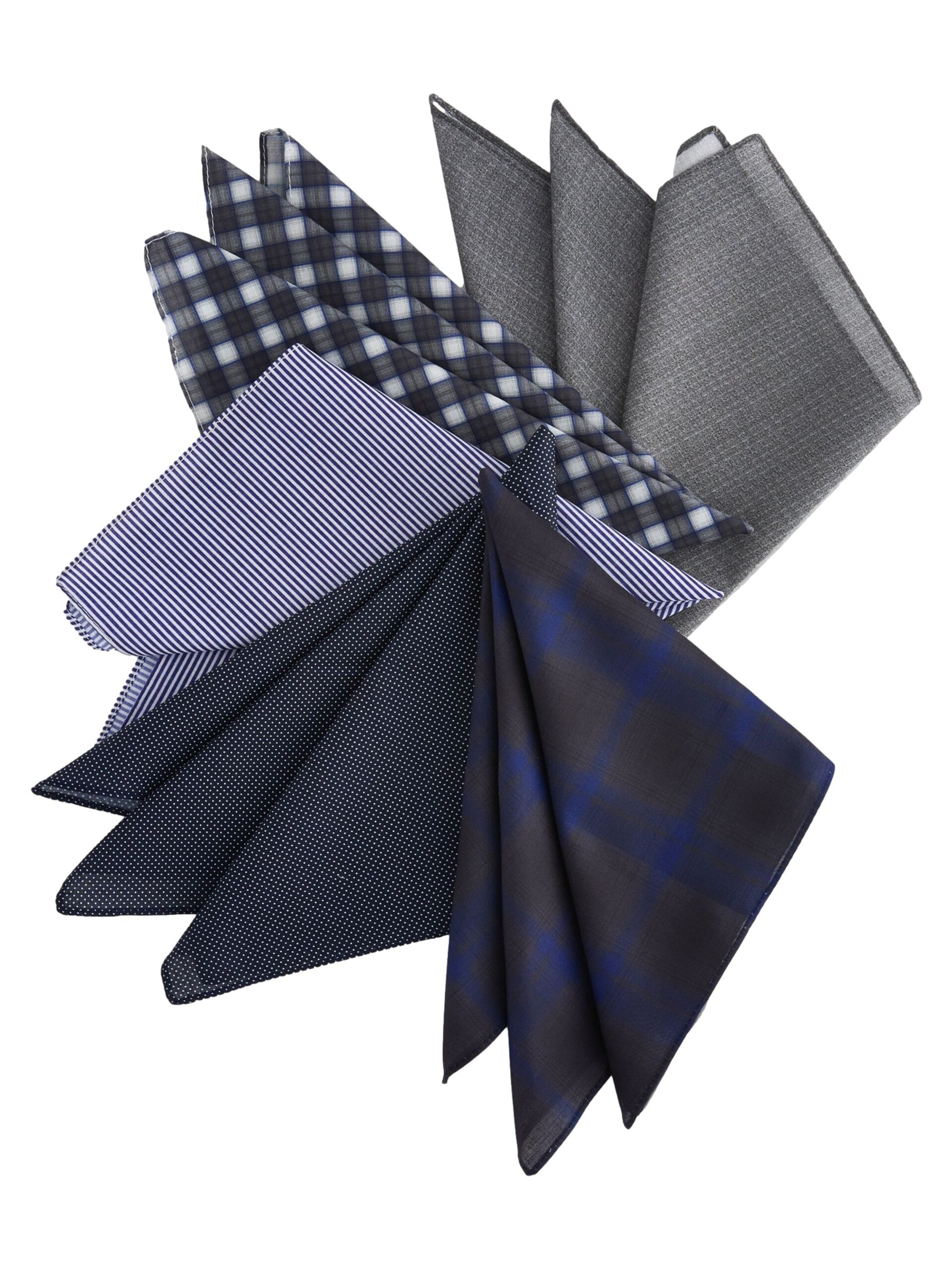 Next Scarf marinblå / pastellblå / grå halsdukar & sjalar herr