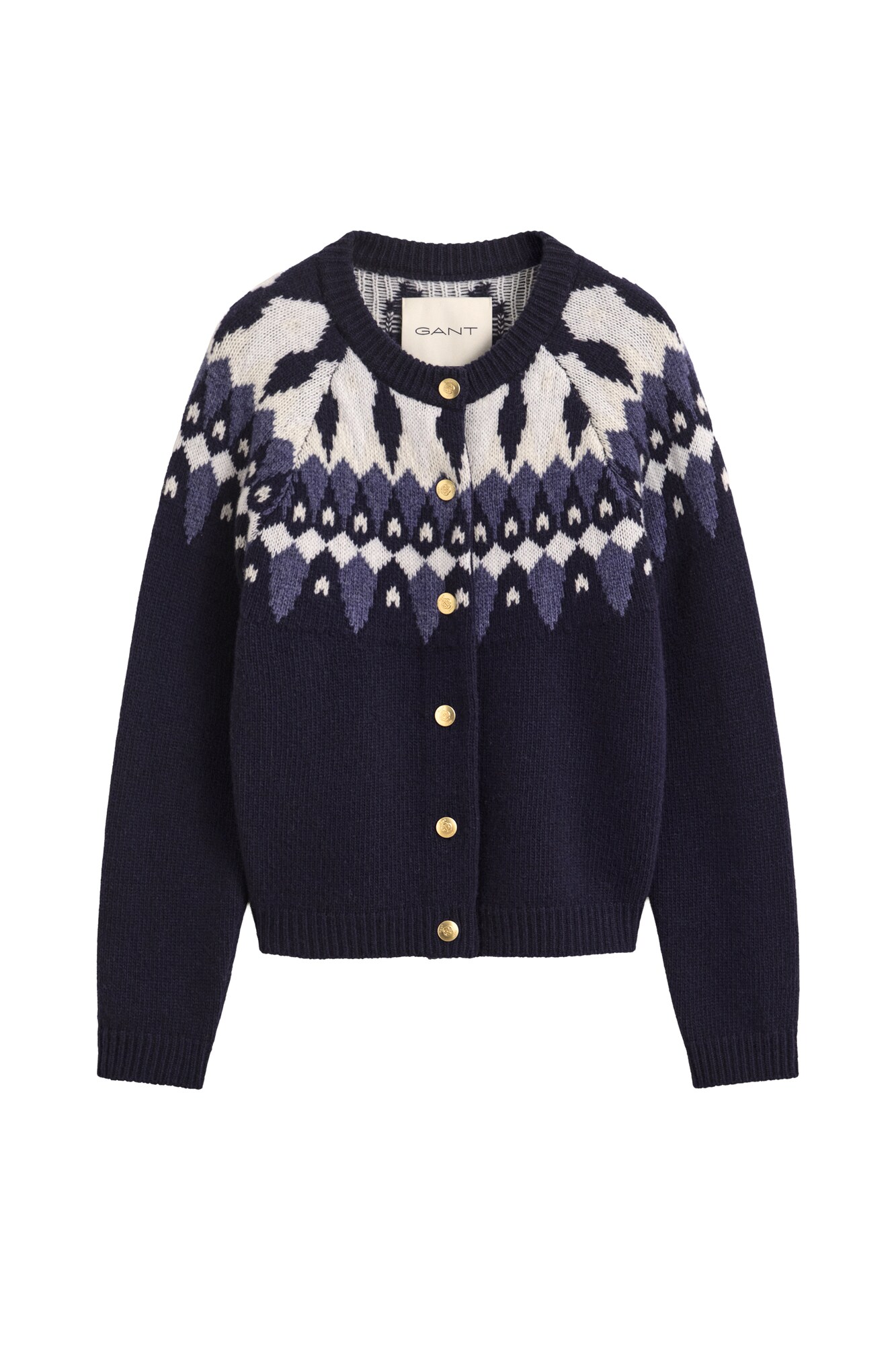GANT Cárdigan  marino / navy / blanco